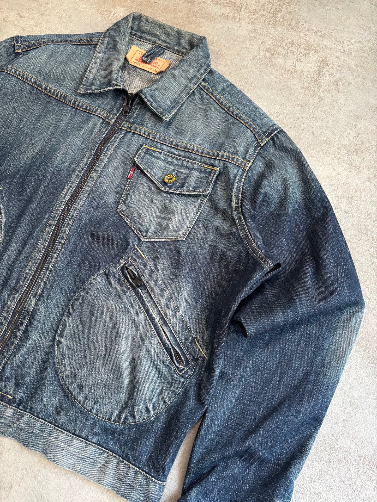Chaqueta Denim Levi’s 70600 Multipocket 00s Vintage - M