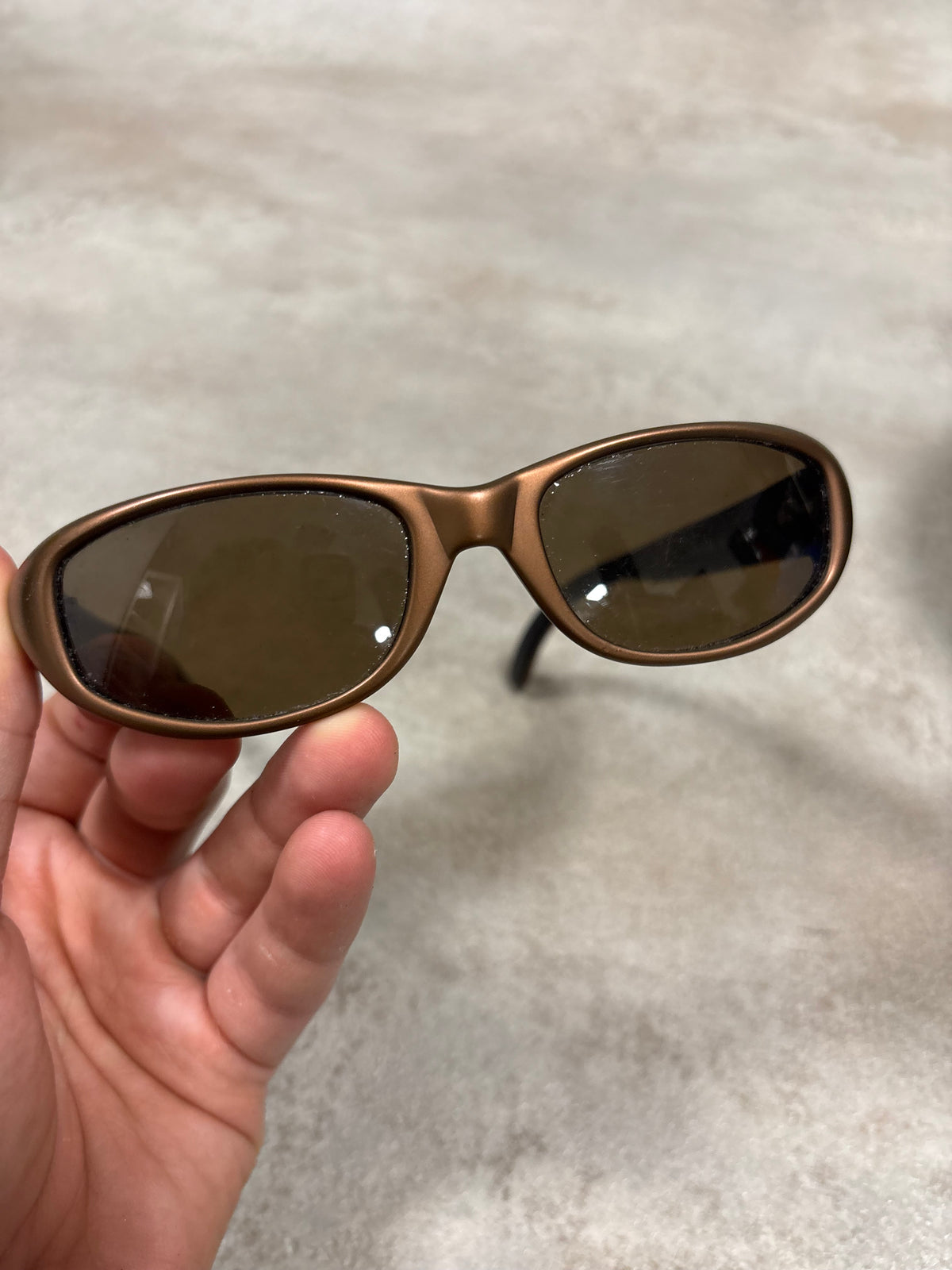 Gafas Marrones Mate Dolce & Gabbana 00s Vintage