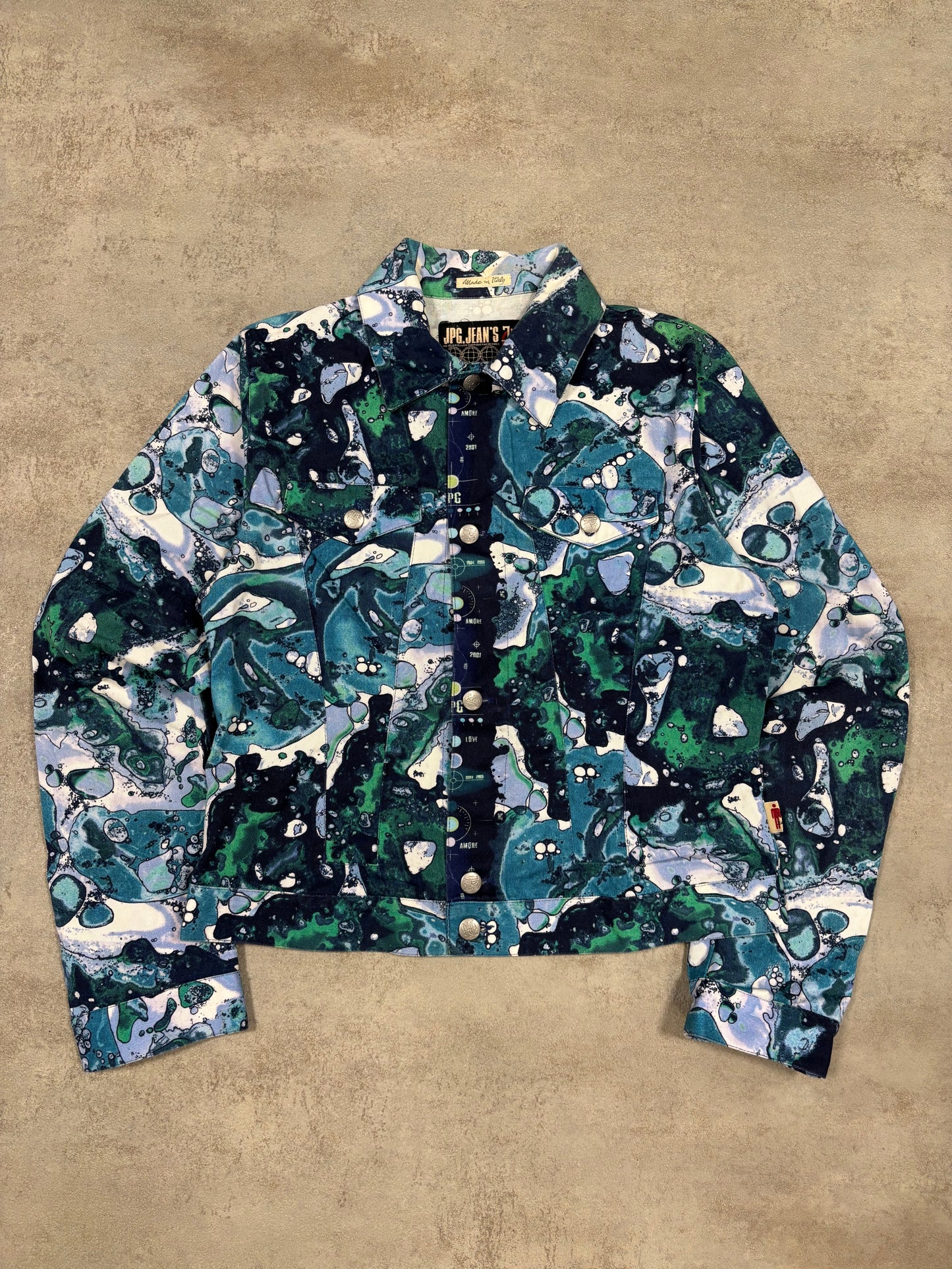 Chaqueta Estampado ‘Bacteria’ Jean Paul Gaultier 2001 Vintage - M Woman