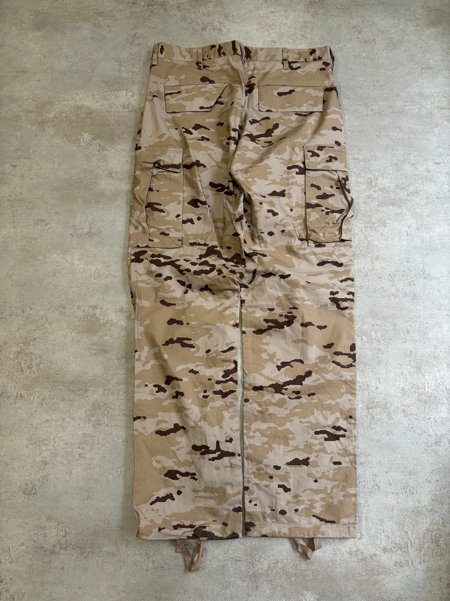 Pantalones Cargo Militares Camuflaje - L