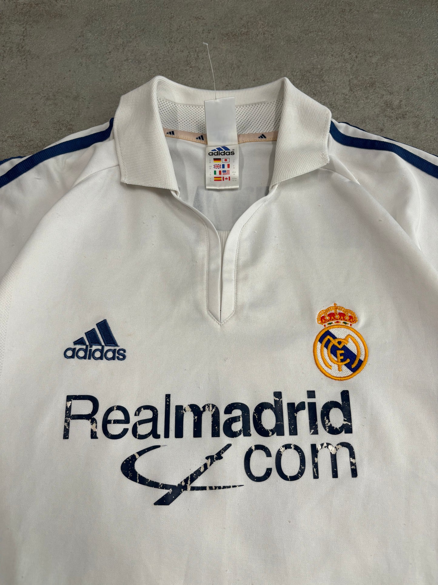 Camiseta Adidas ‘Zidane 5’ Real Madrid 2001/02 Vintage - XL