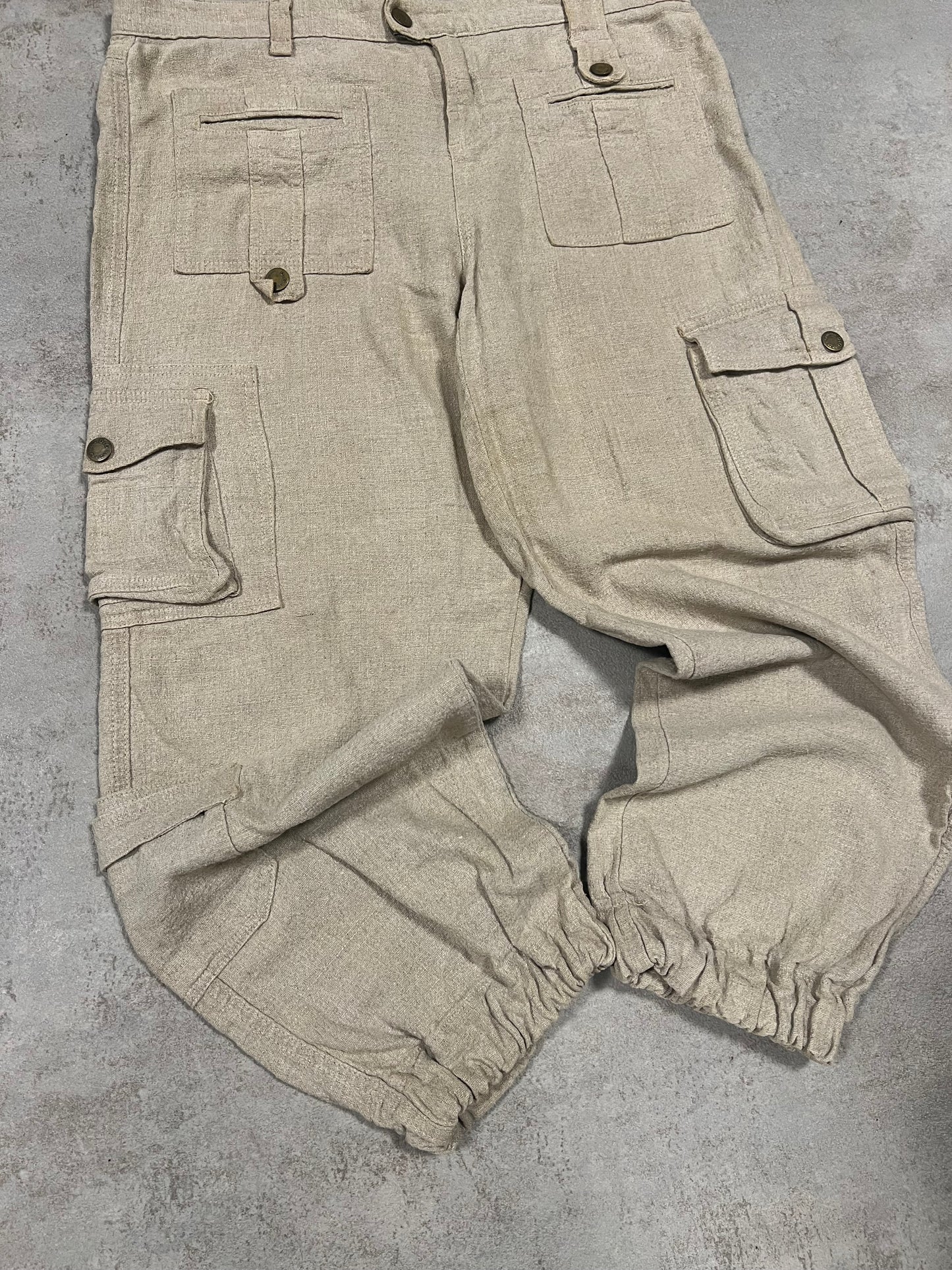 Pantalones Cargo ‘Hemp’ Cáñamo Vintage Dolce & Gabbana 2000’s - S