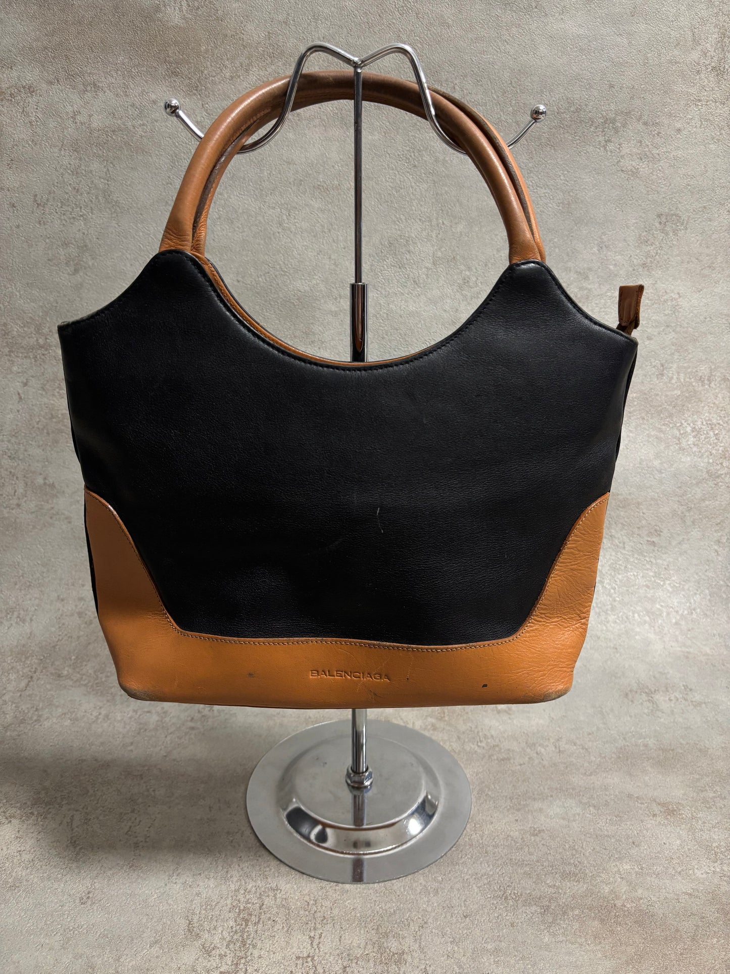 Bolso Cuero Piel Balenciaga 00s Vintage