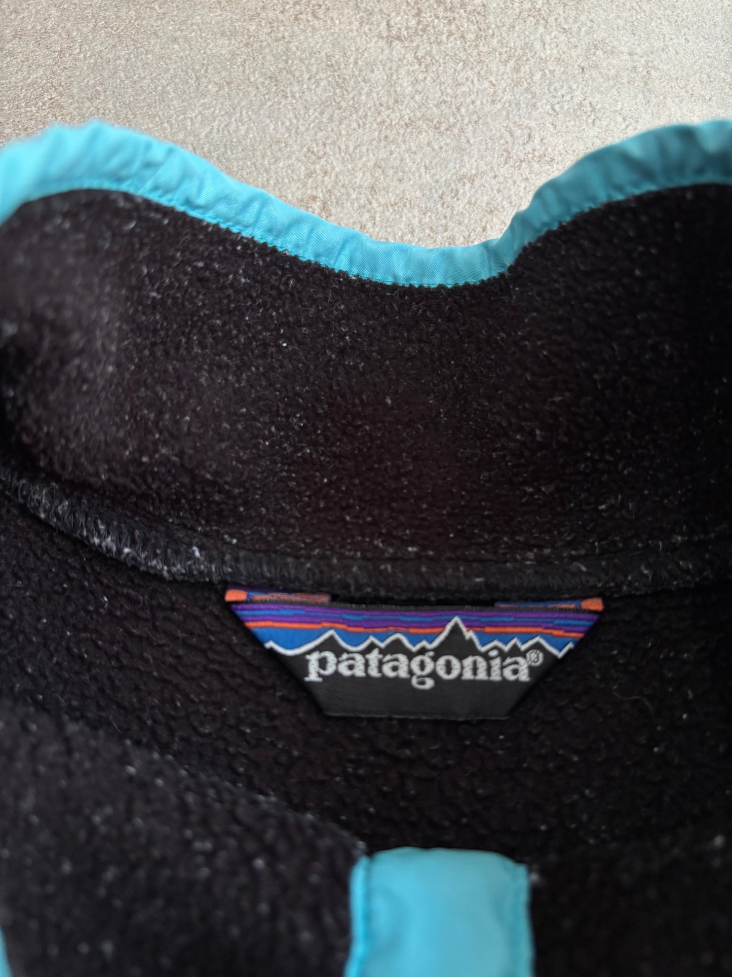 Forro Polar Half Zip Patagonia Synchilla 90s Vintage - L