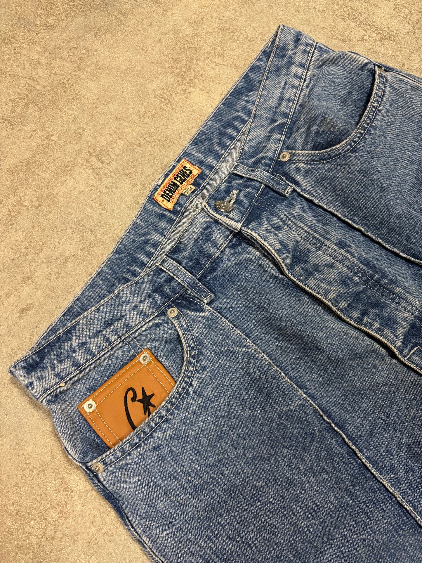 Pantalones Rectos Pinza Corteiz C-Star - M