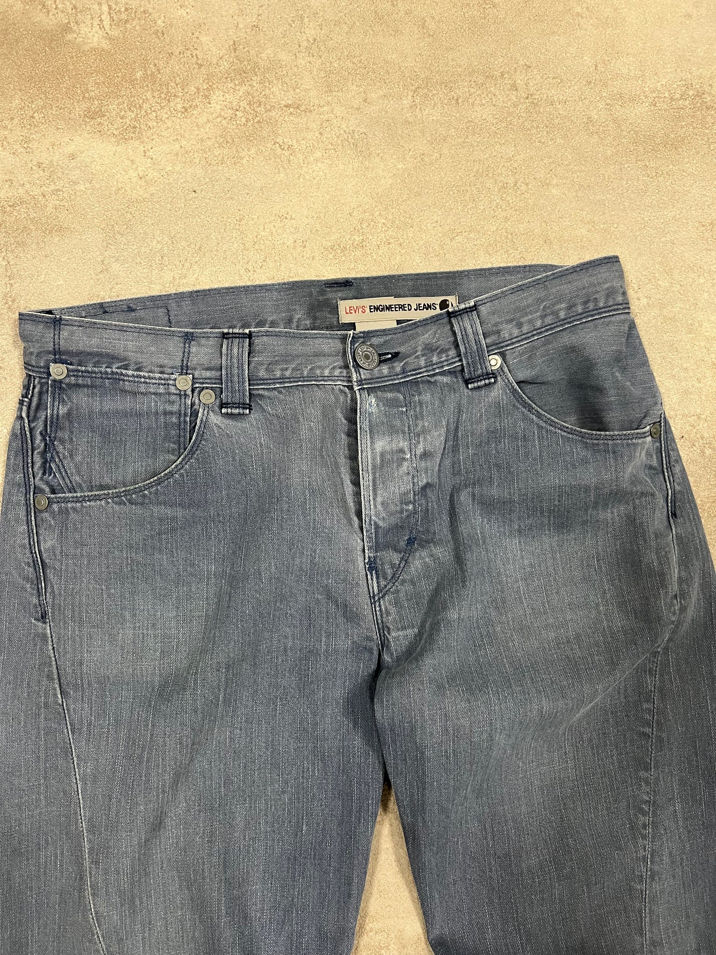 Pantalones Vaqueros Asimétricos Vintage Levi’s Engineered 00’s - M