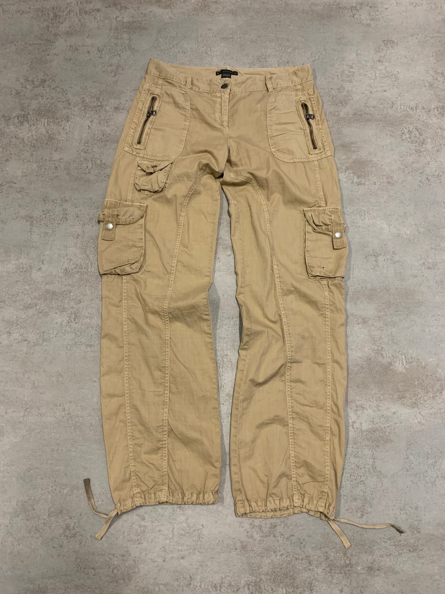 Pantalones Cargo Vintage Armani Jeans - S