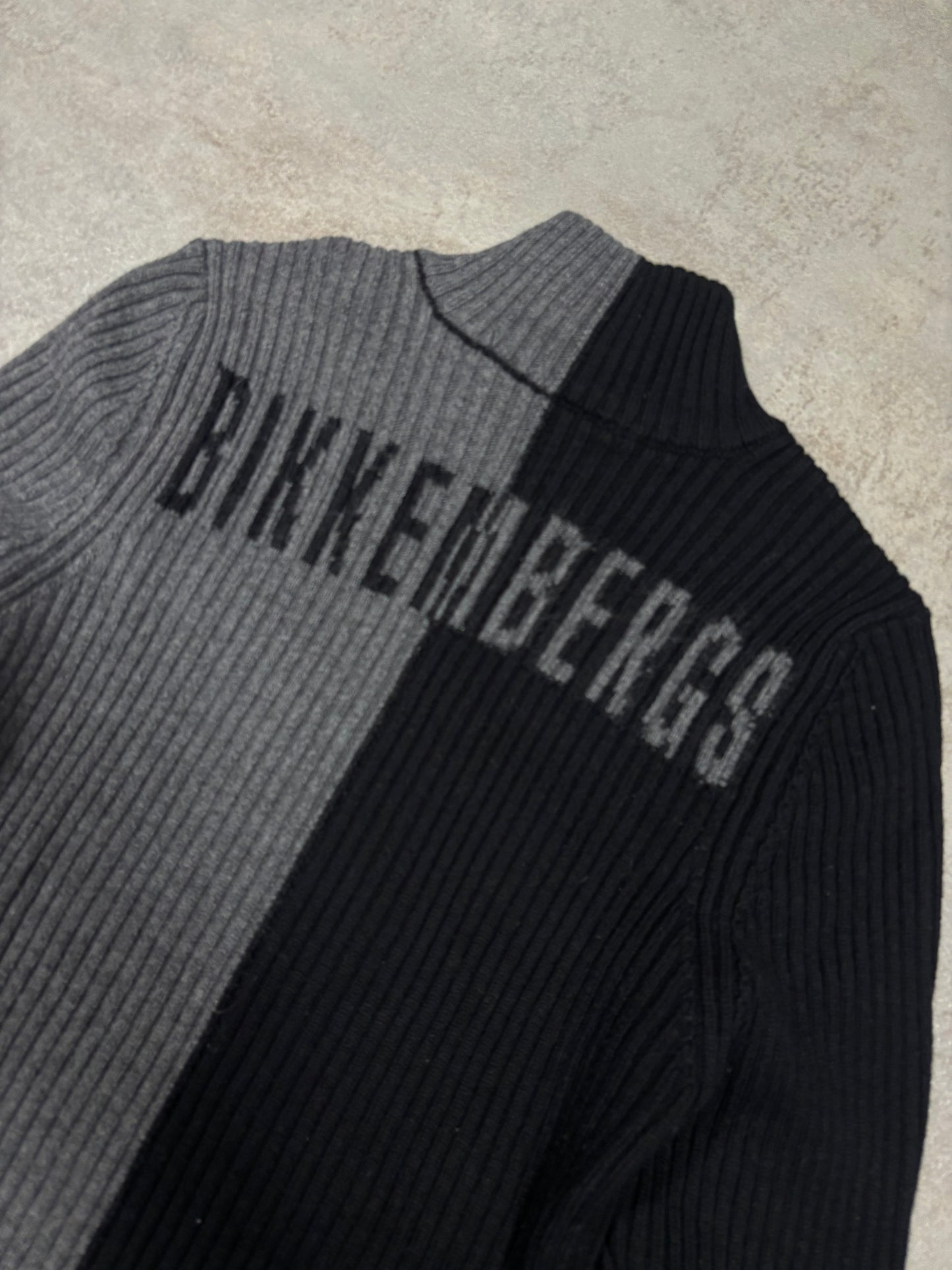 Jersey Ajustado Dos Cremalleras Bikkembergs 00s Vintage - M (W)