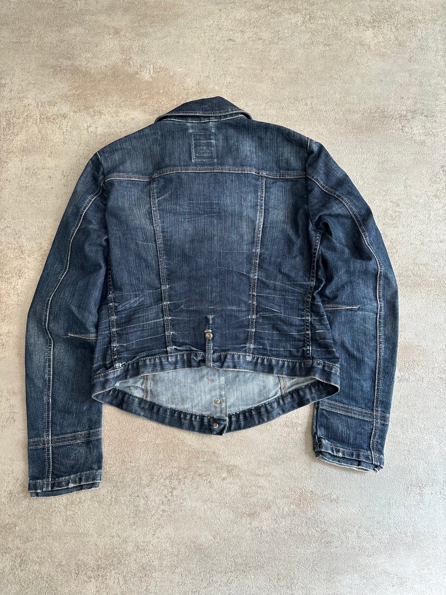 Chaqueta Vaquera Denim Marithé + François Girbaud 00s Vintage - S Woman