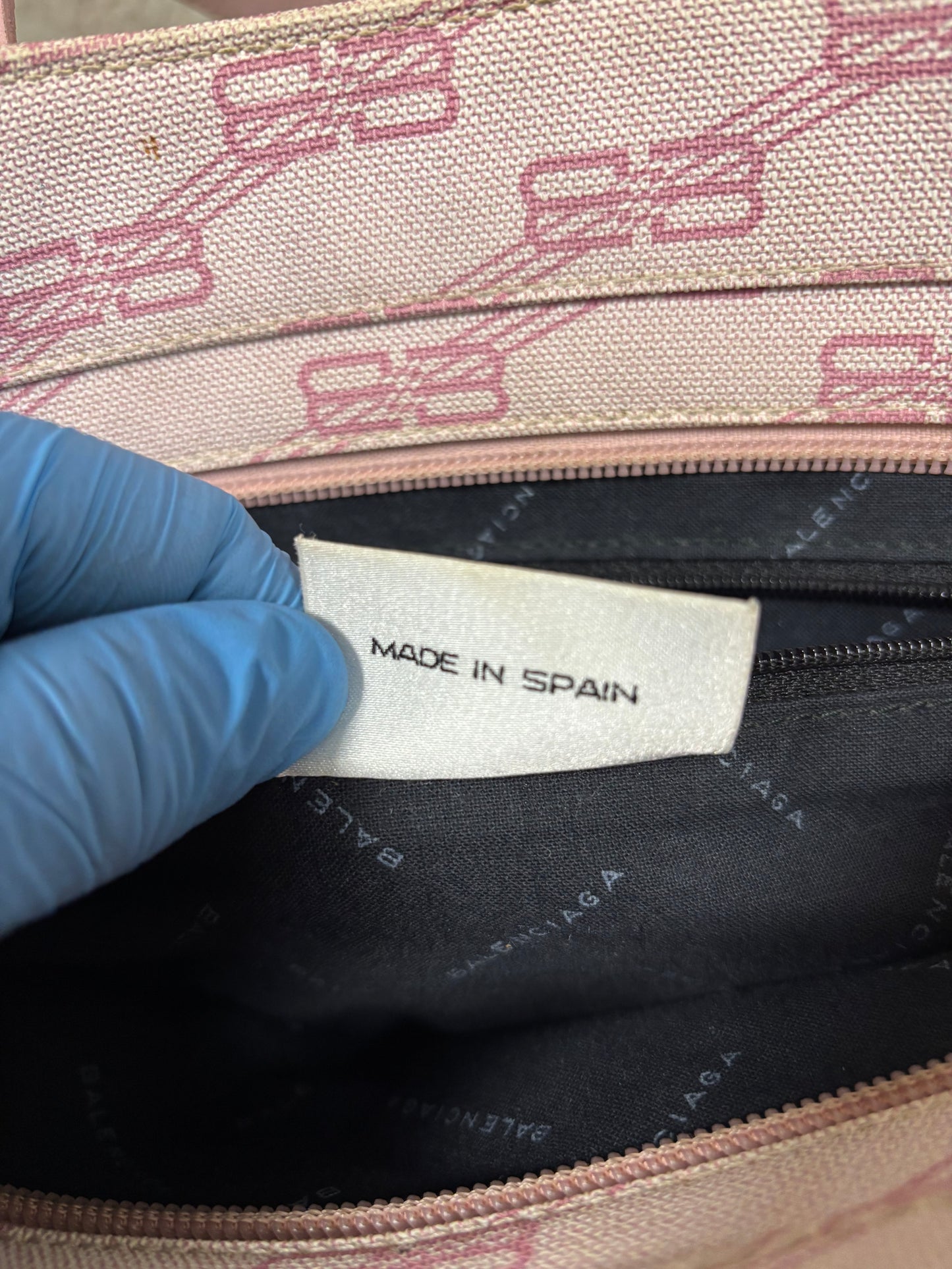 Bolso Hombro Monogram Balenciaga 00s Vintage