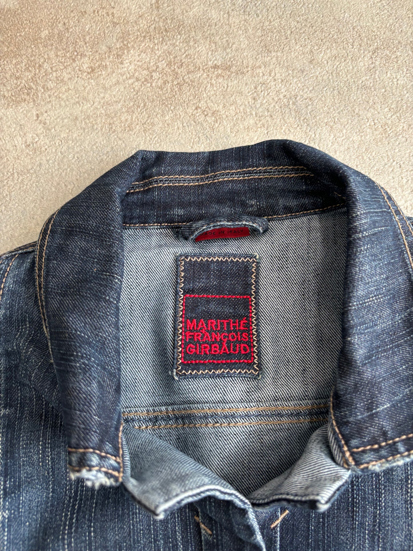 Chaqueta Vaquera Denim Marithé + François Girbaud 00s Vintage - S Woman