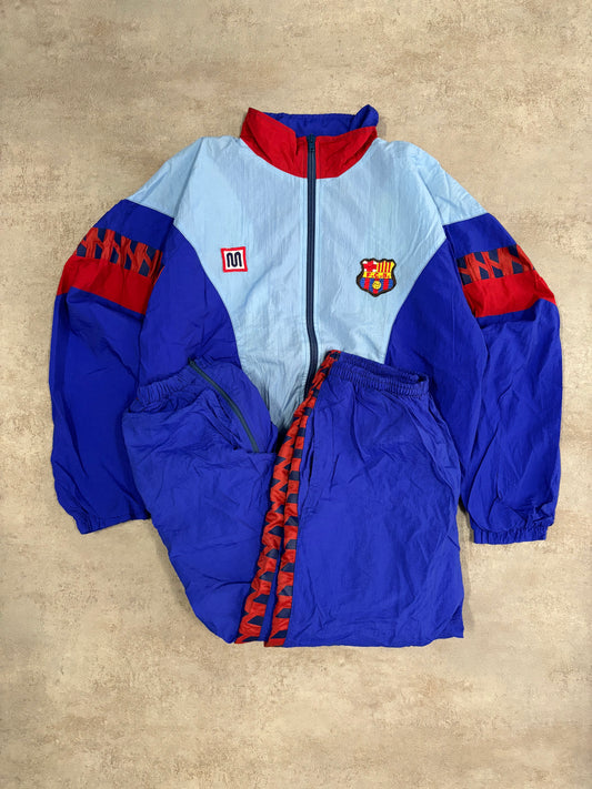 Meyba FC Barcelona 1991-1992 '1st Champions League Winners' Tracksuit Set - S