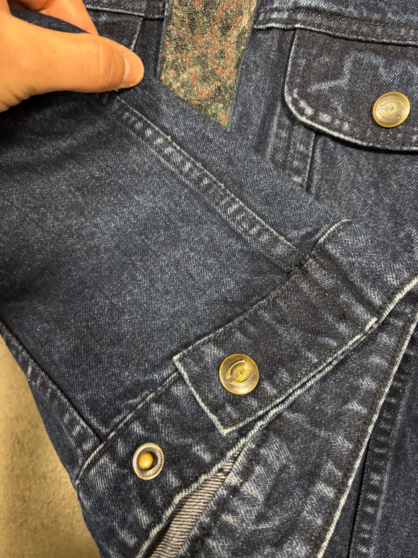 Chaqueta Vaquera Just Cavalli 00s Vintage - M