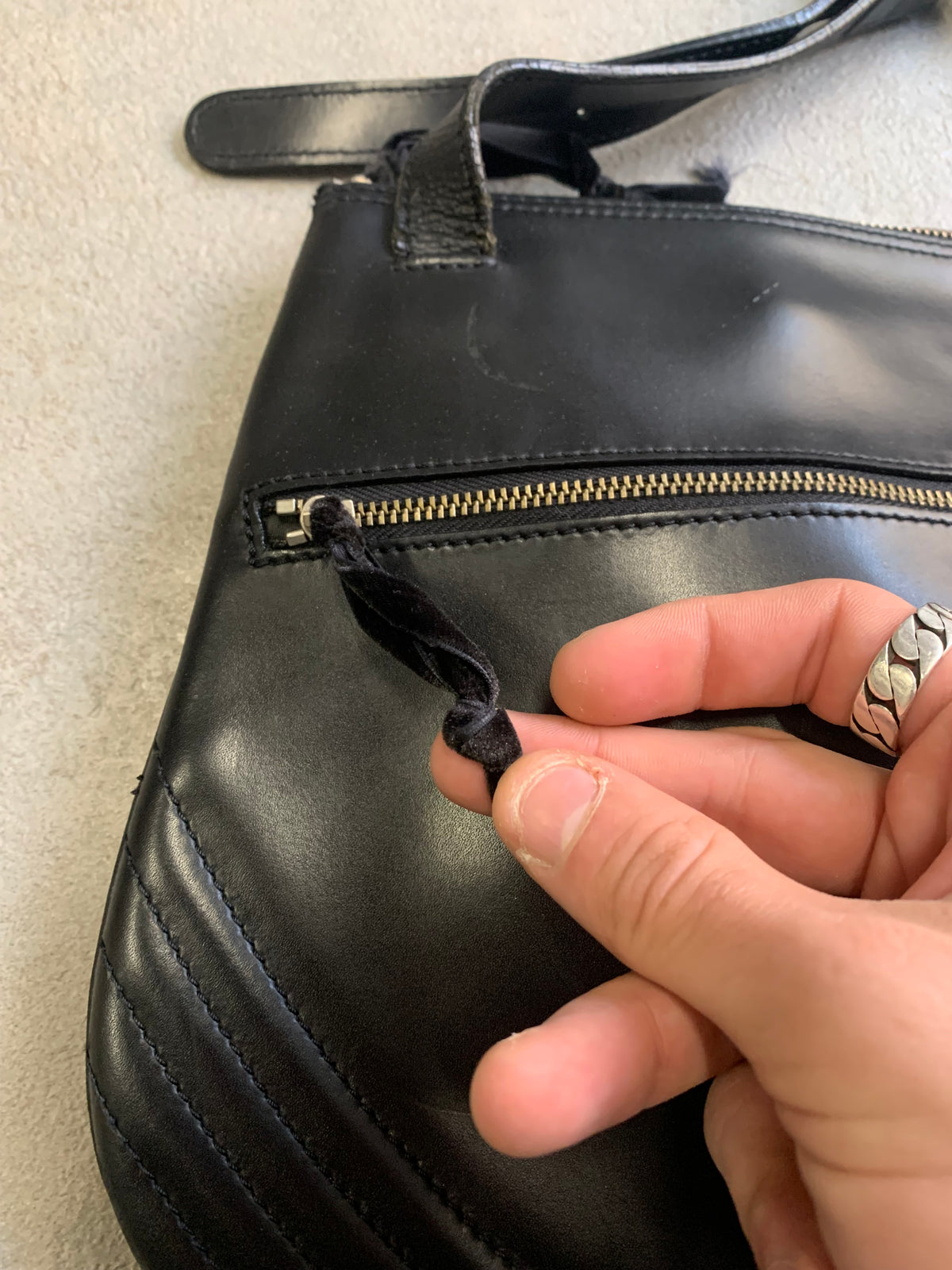 Bolso Cuero Vintage Jean Paul Gaultier