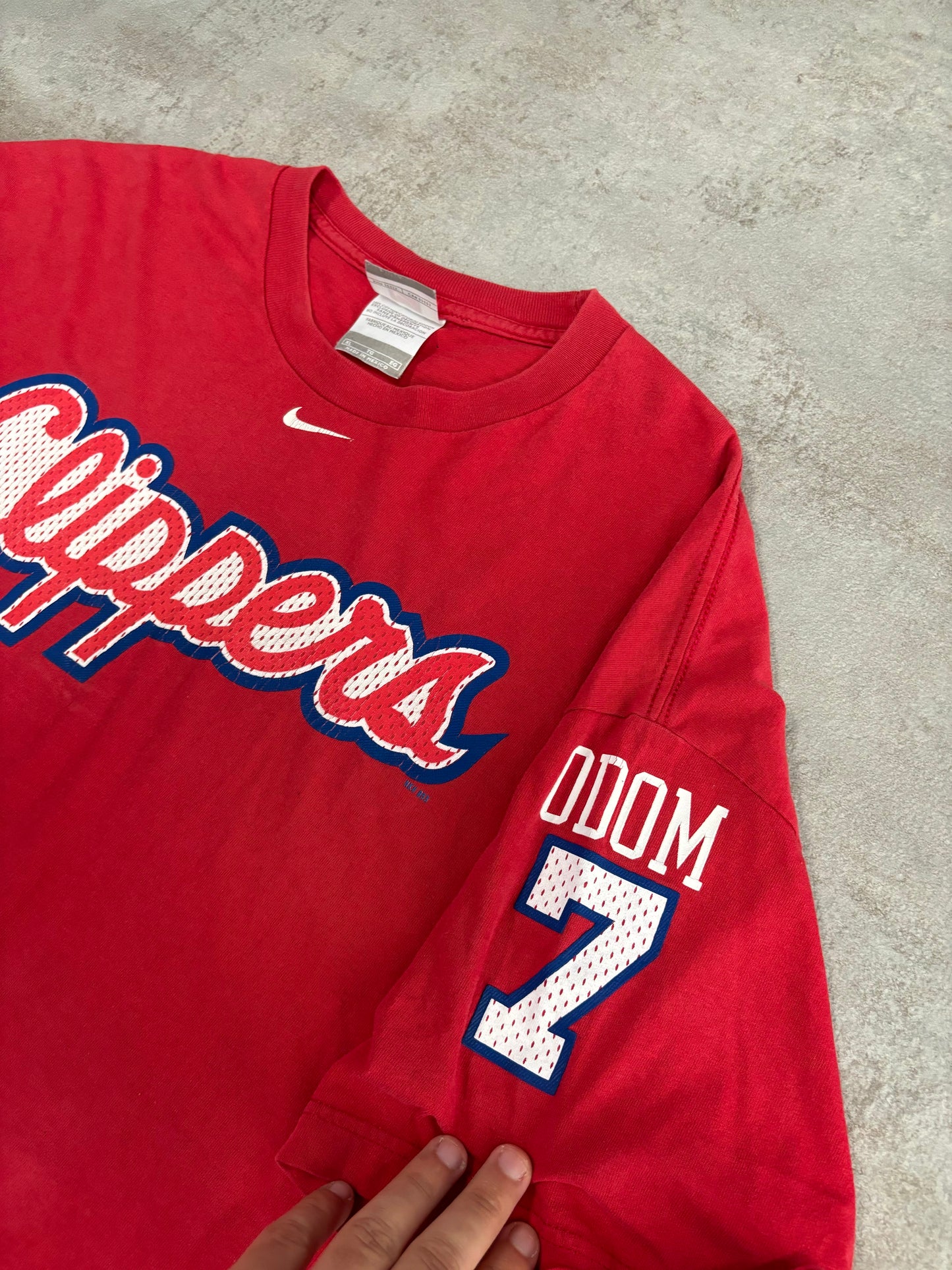 Camiseta Nike Team Clippers ‘Odom 7’ 00s Vintage - L