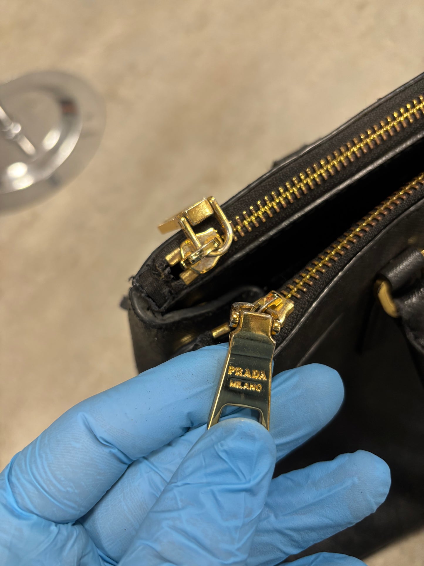 Bolso Prada Saffiano Small Gallerie Double Zip Tote Bag