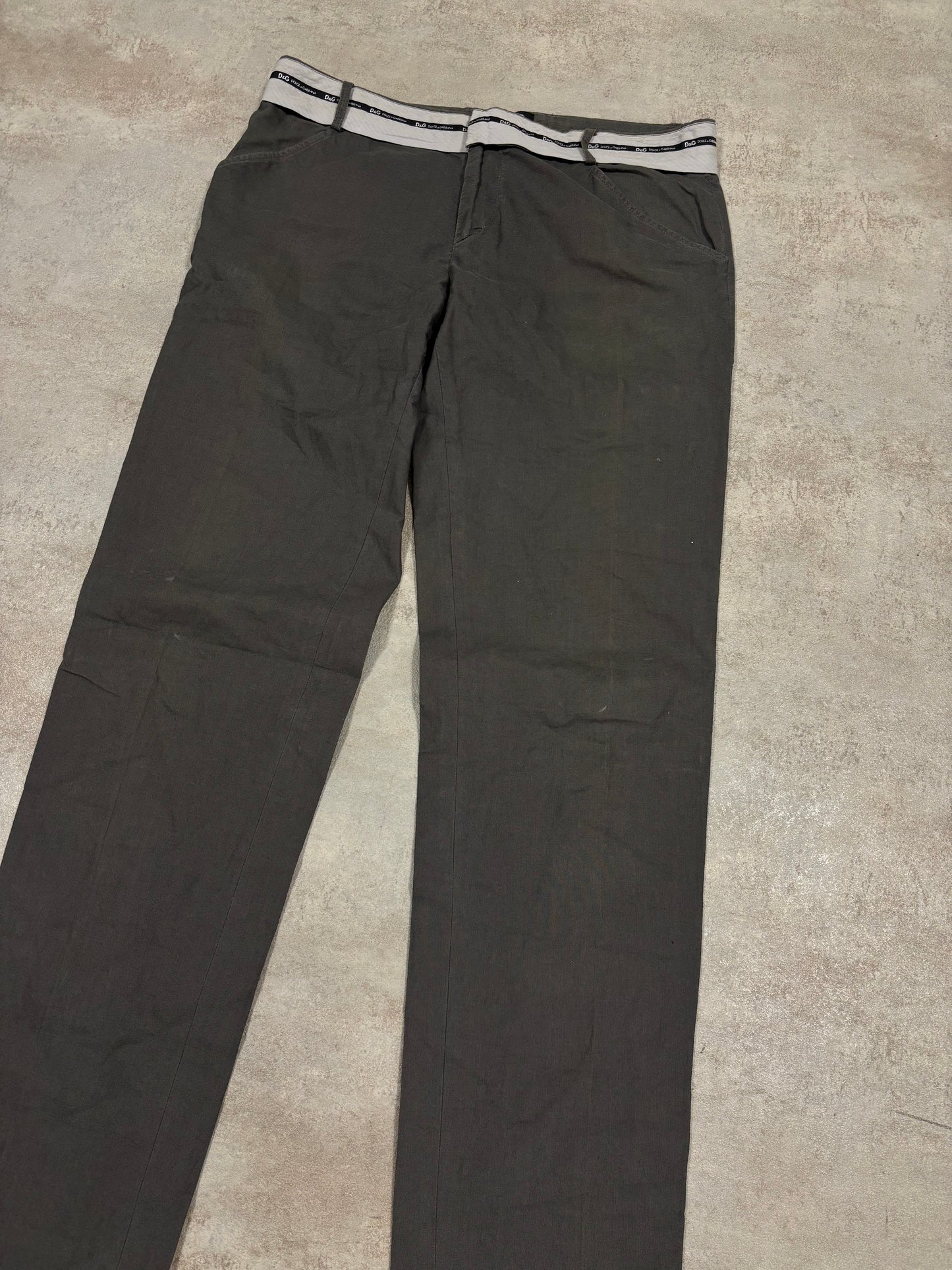Pantalones Traje Dolce & Gabbana 2004 Vintage - L
