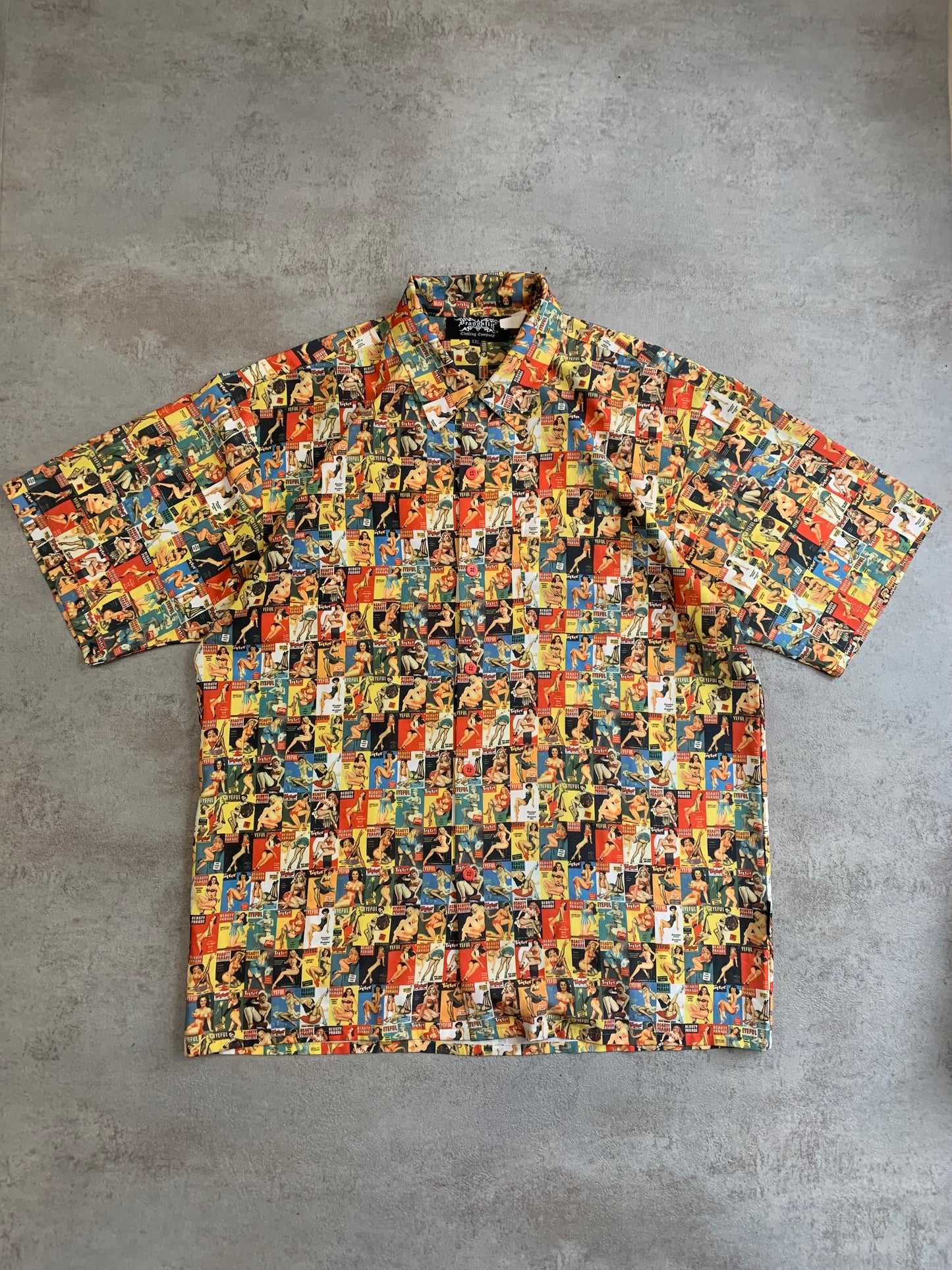 Camisa Vintage Dragonfly ‘40’ Vintage Magazine’ - XL