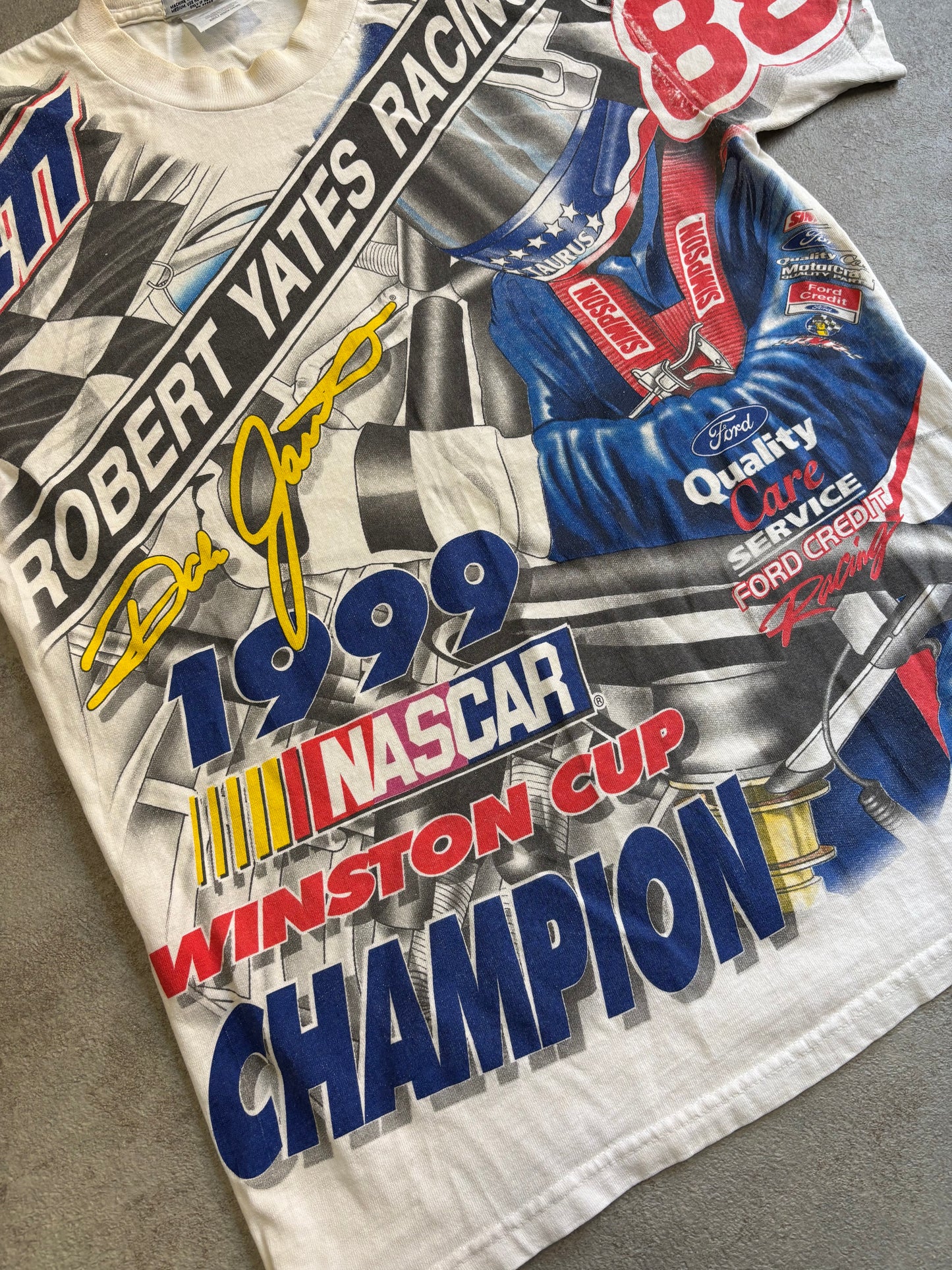 Camiseta Nascar Racing Robert Yates 1999 Champion Vintage - M