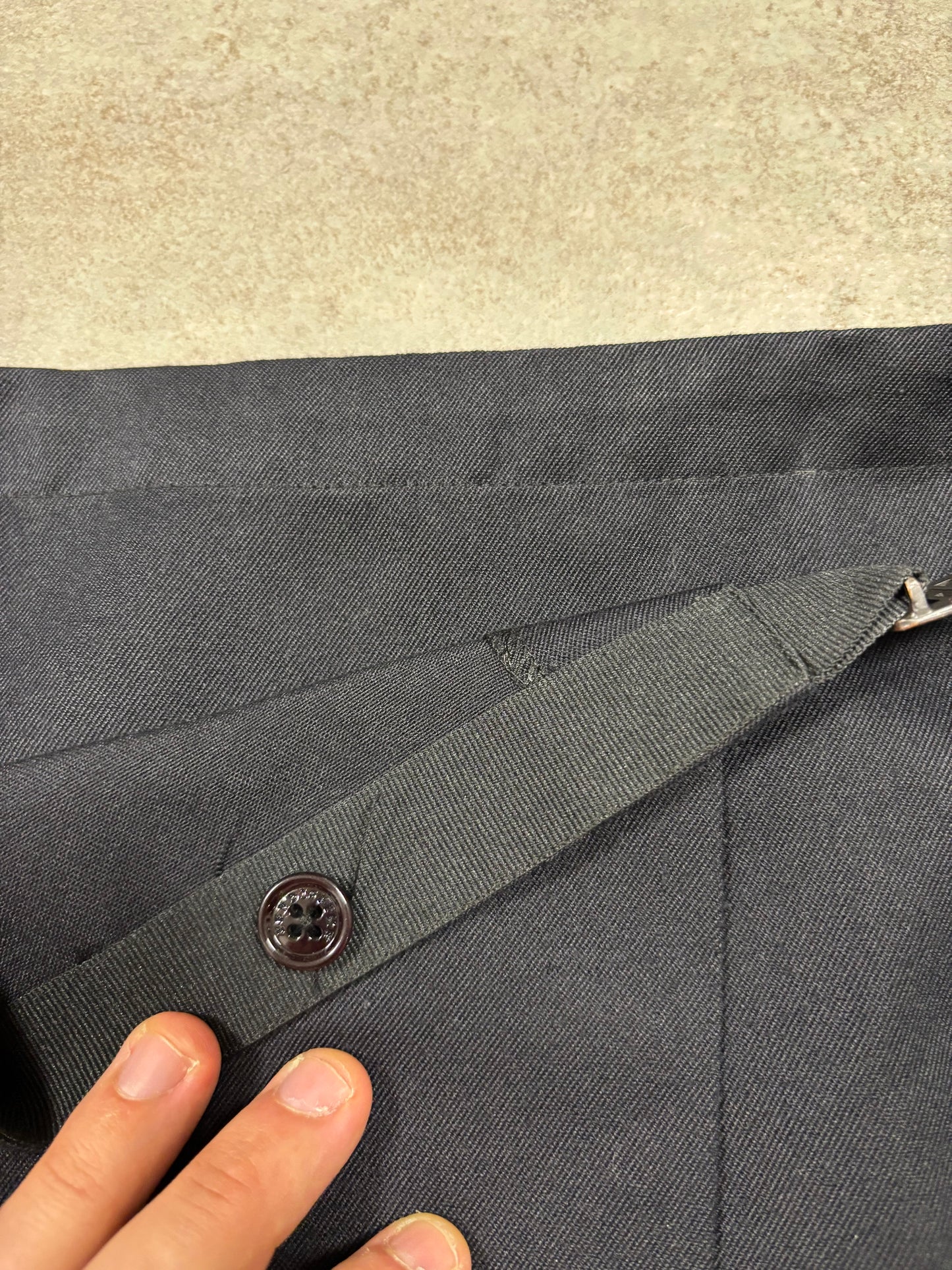 Falda Traje Ajustable Fendi 90s Vintage - S