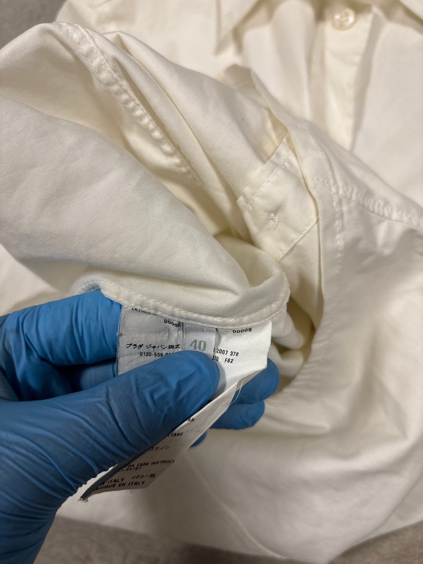 Camisa Elástica Ajustada Prada 2008 - S Woman