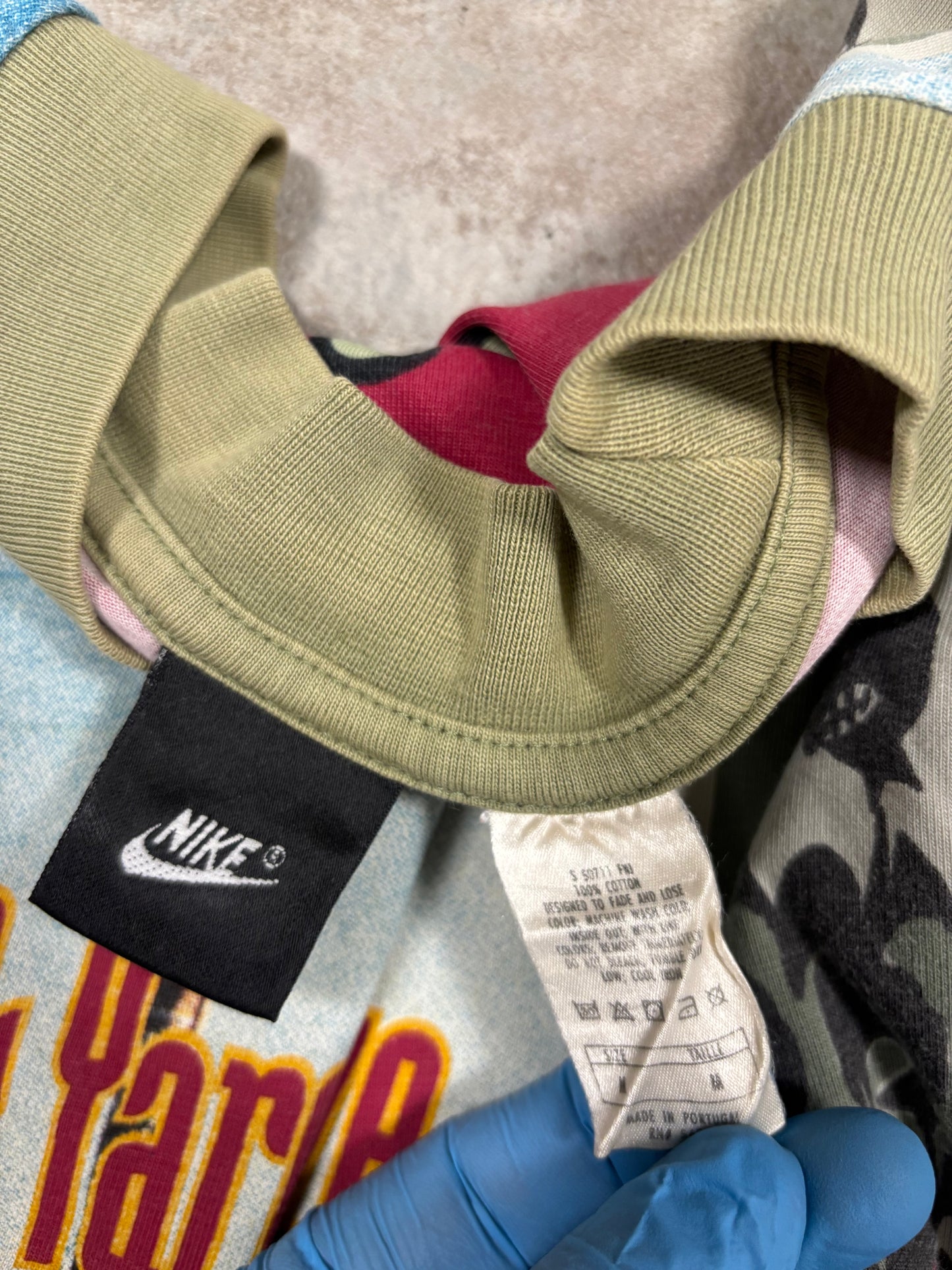 Camiseta Rara Manga Larga Dunk Nike 1994 Vintage - M