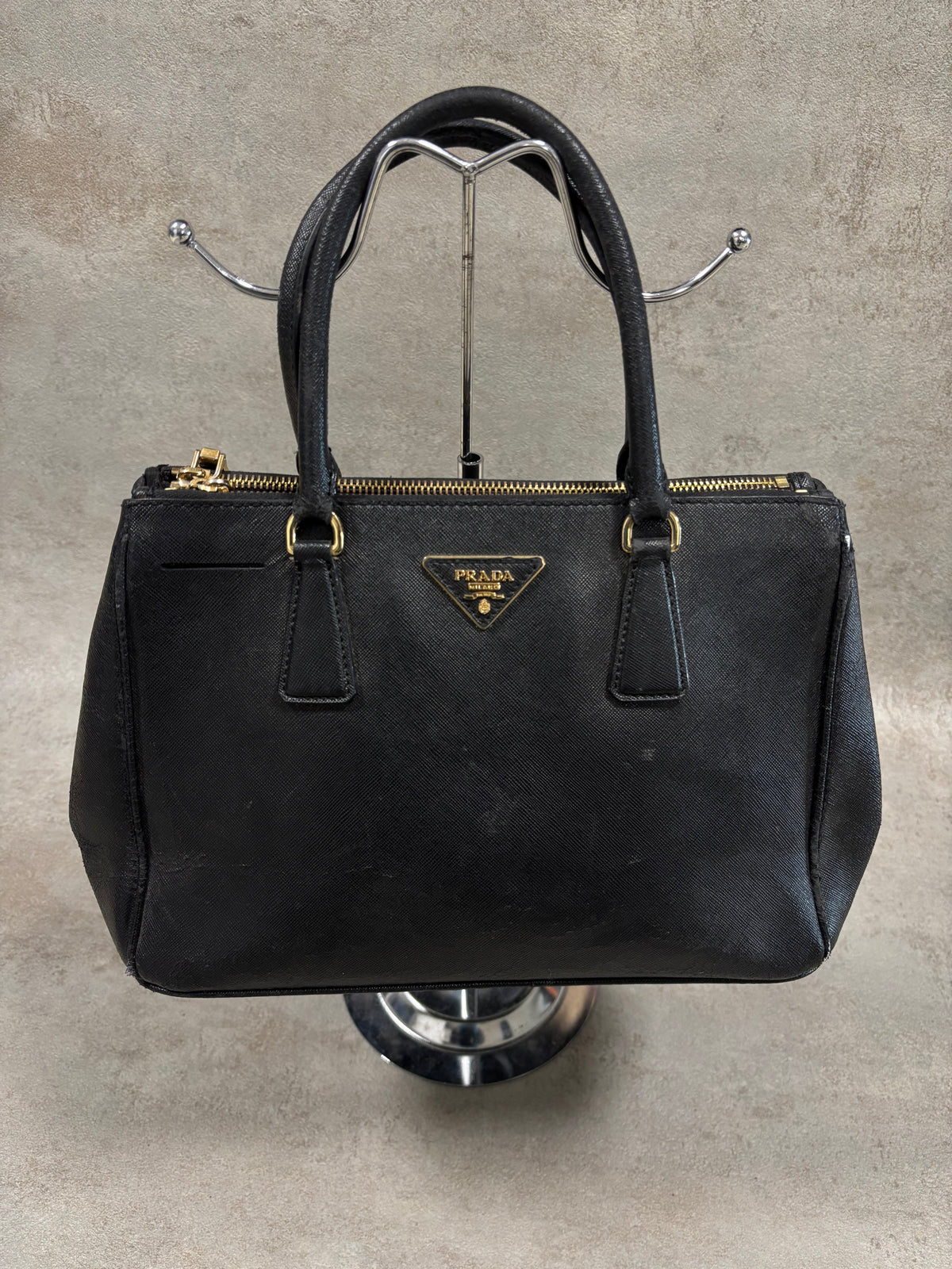 Bolso Prada Saffiano Small Gallerie Double Zip Tote Bag