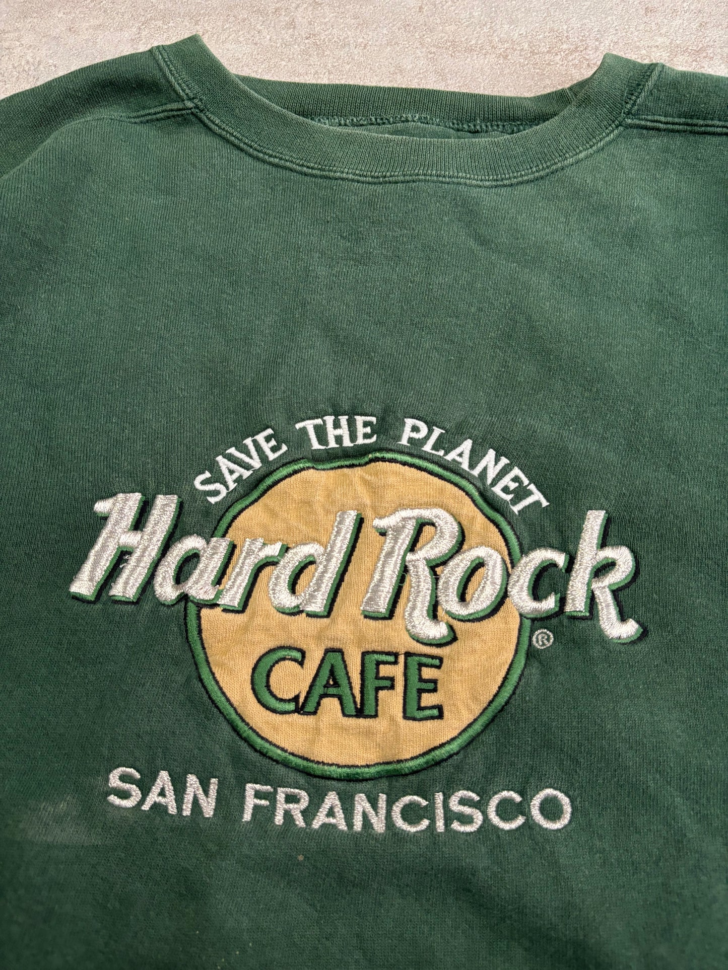 Sudadera Hard Rock San Francisco 90s Vintage - L