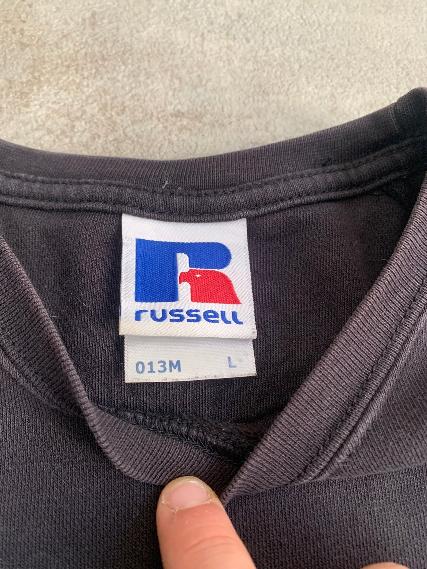 Sudadera Vintage Russell Mercedes - L