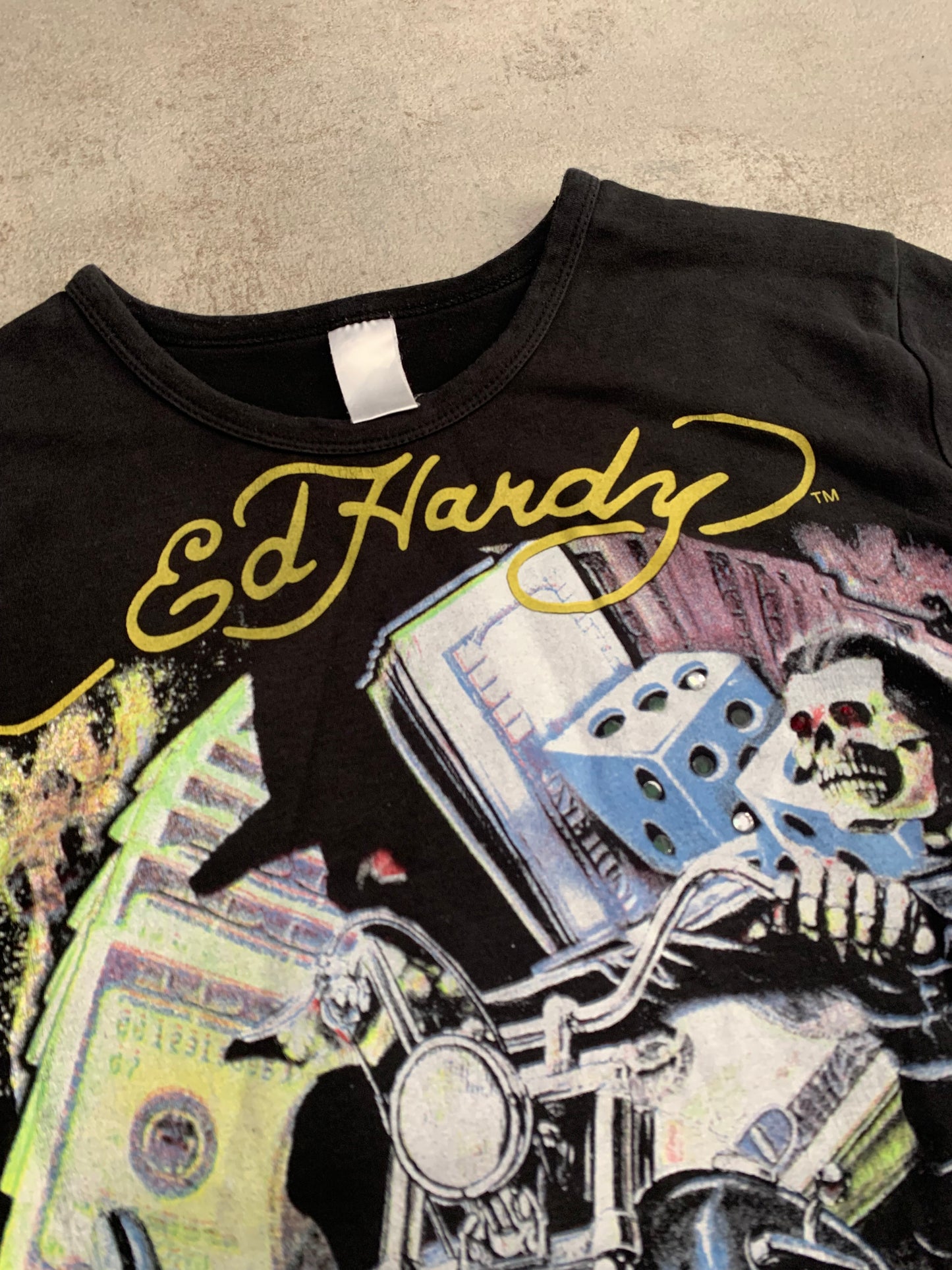 Camiseta Vintage Ed Hardy Y2K - M