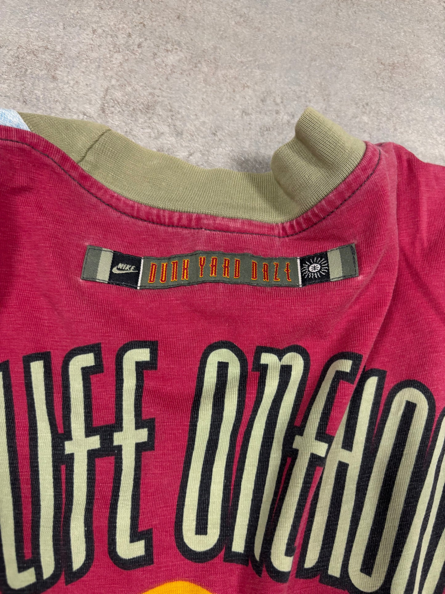 Camiseta Rara Manga Larga Dunk Nike 1994 Vintage - M