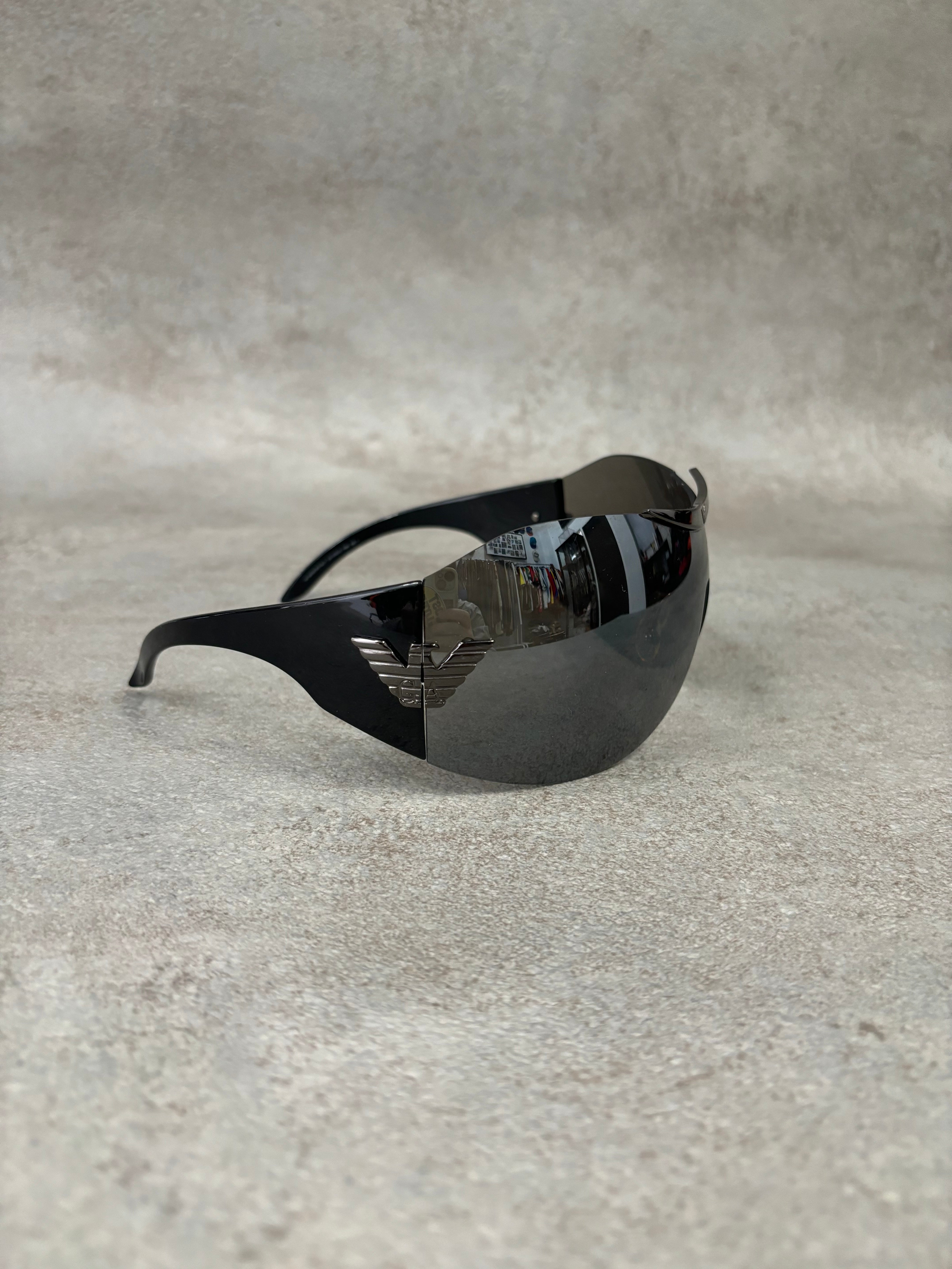 Giorgio Armani Marine mask vintage sunglasses outlet