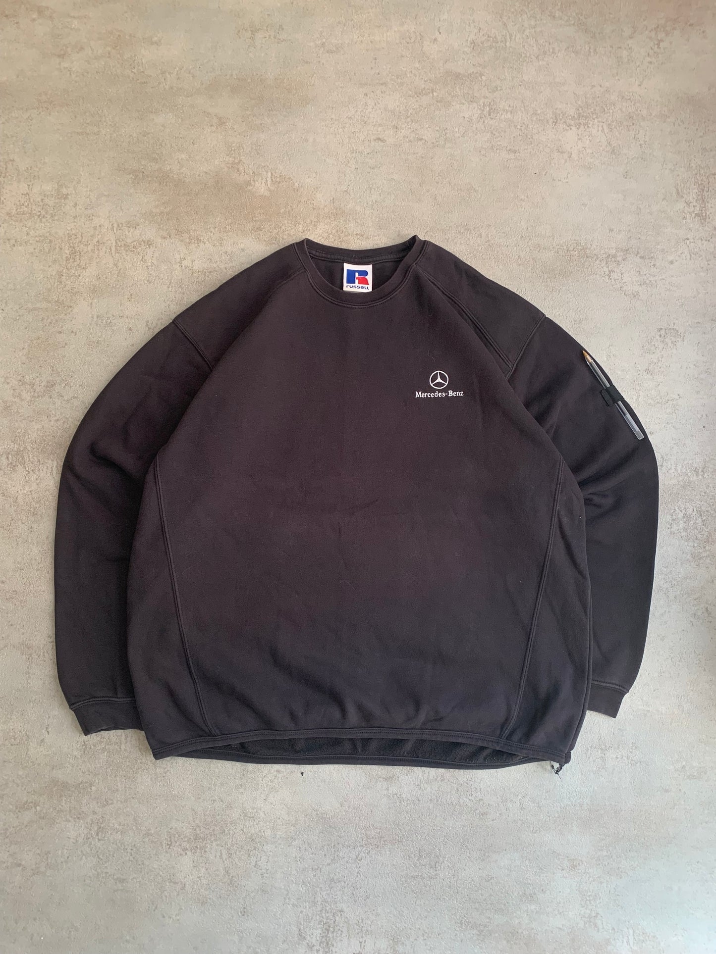 Sudadera Vintage Russell Mercedes - L