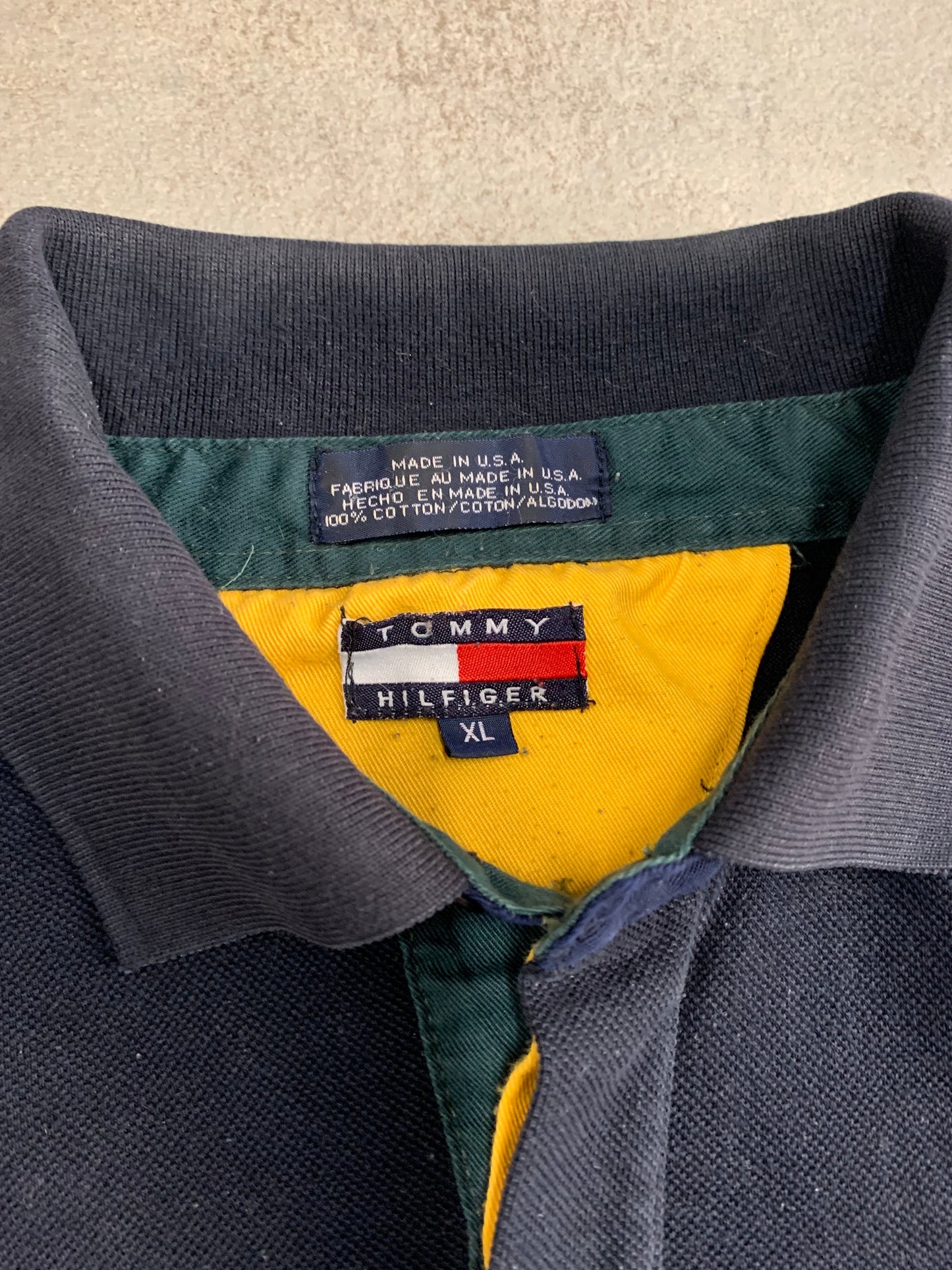 Polo Vintage Tommy Hilfiger 90’s Made in USA - L