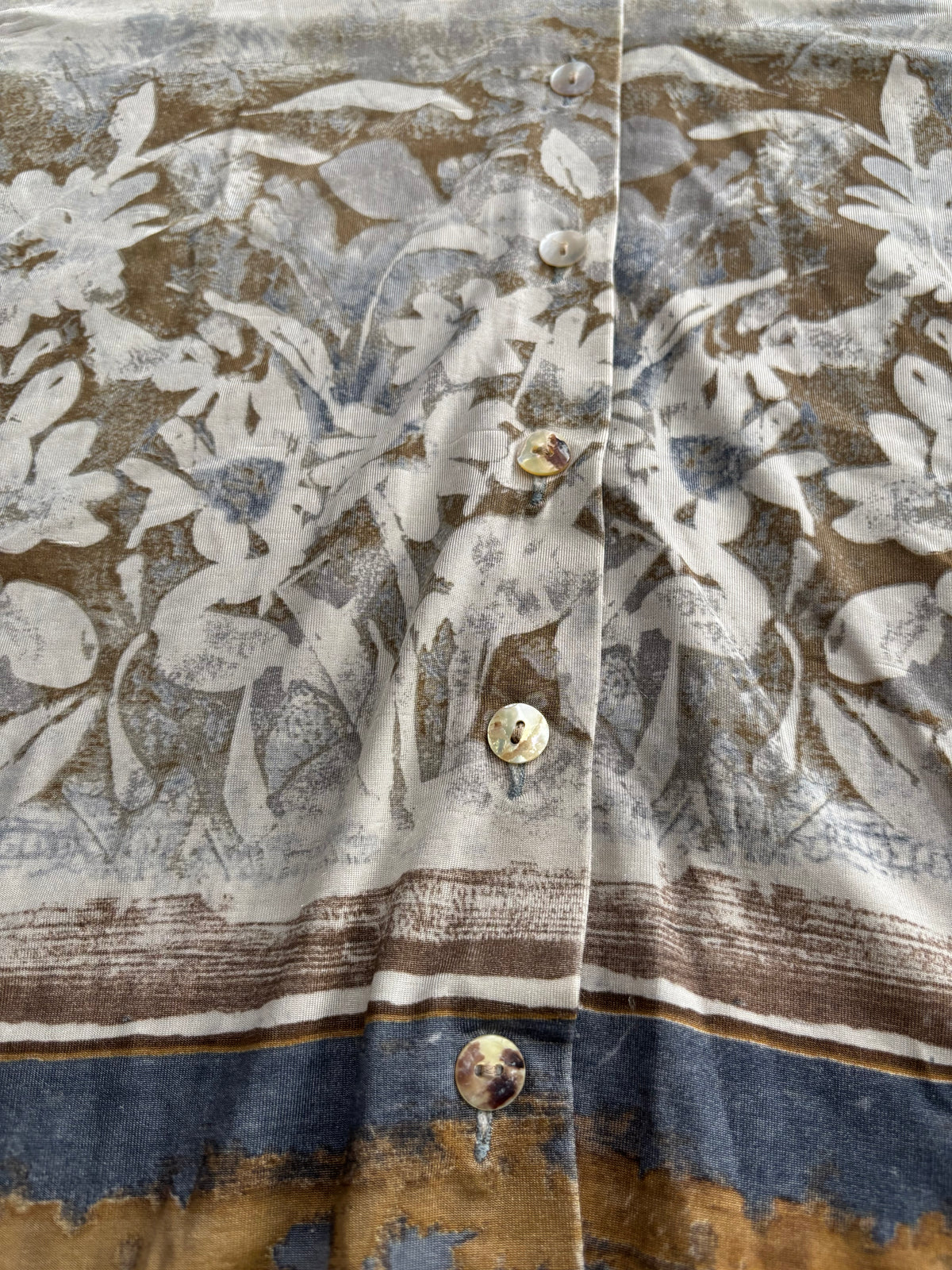Camisa Fluida ‘Full Print’ Roberto Cavalli 00s Vintage - M Woman