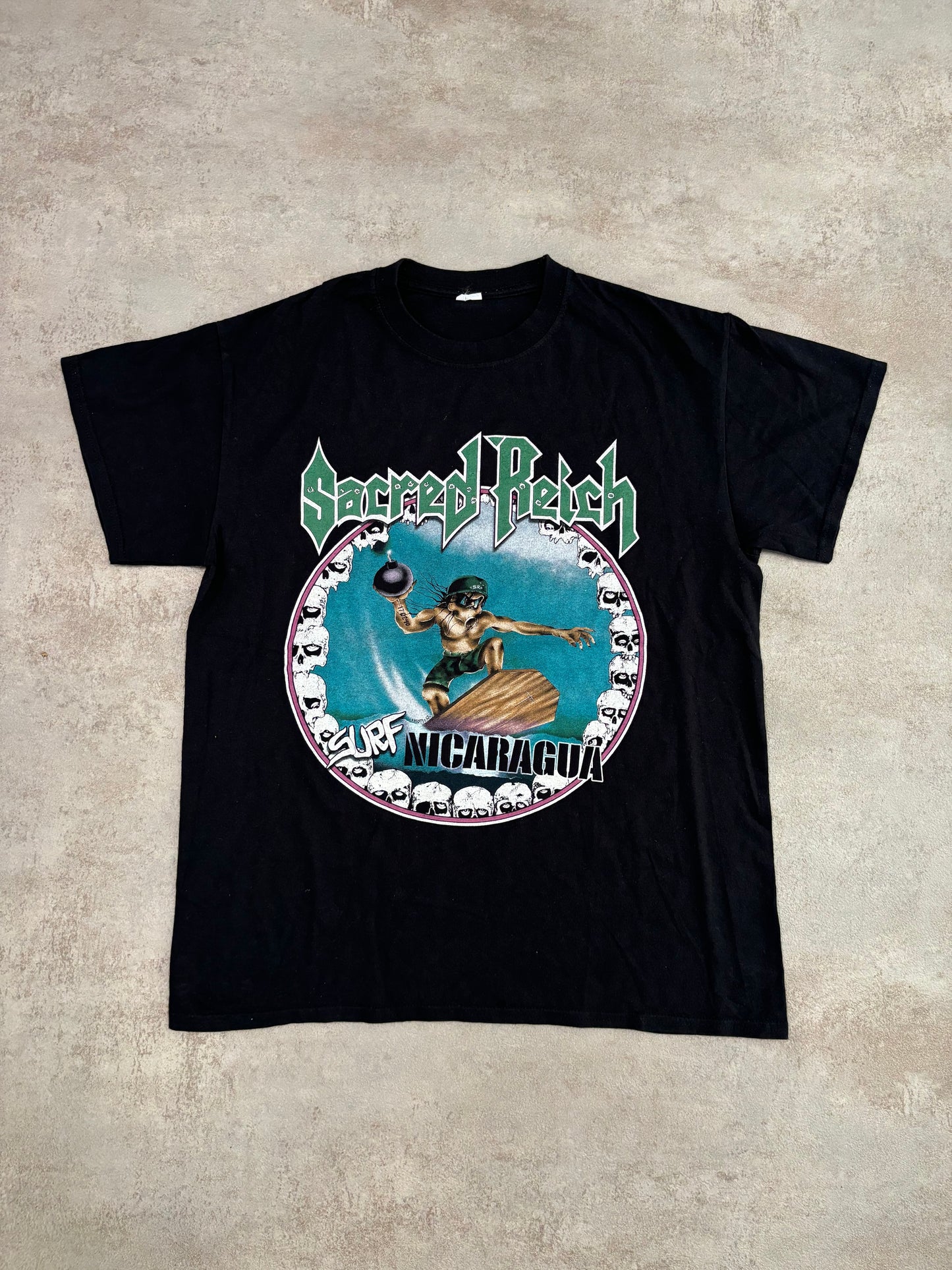 Camiseta Banda Metálica Sacred Reich 2008 Licensed - M