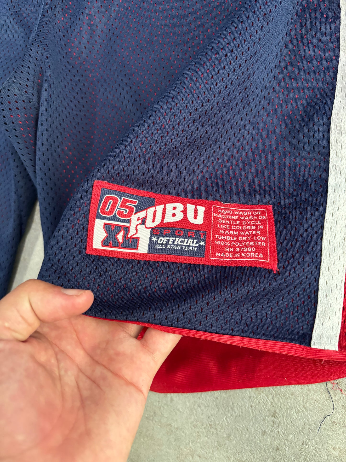 Shorts Reversibles Fubu Sport 00s Vintage - M