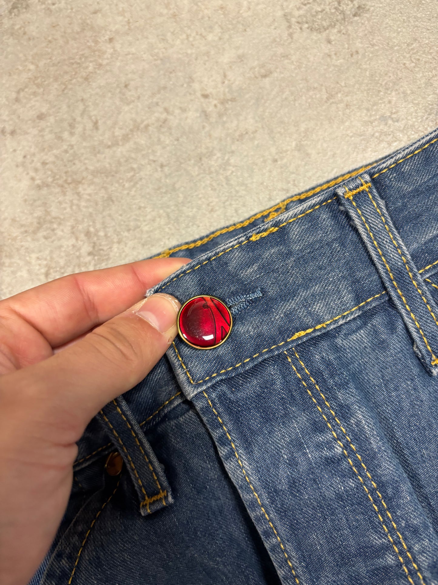 Pantalones Rectos Asimétricos Levi’s Engineered 00s Vintage - L