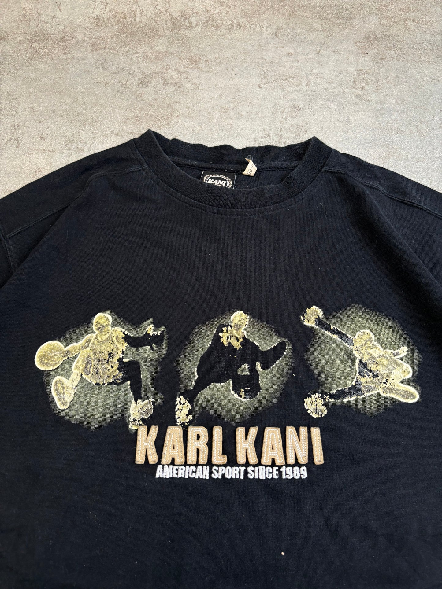 Camiseta Manga Larga Karl Kani Sport 00s Vintage - L