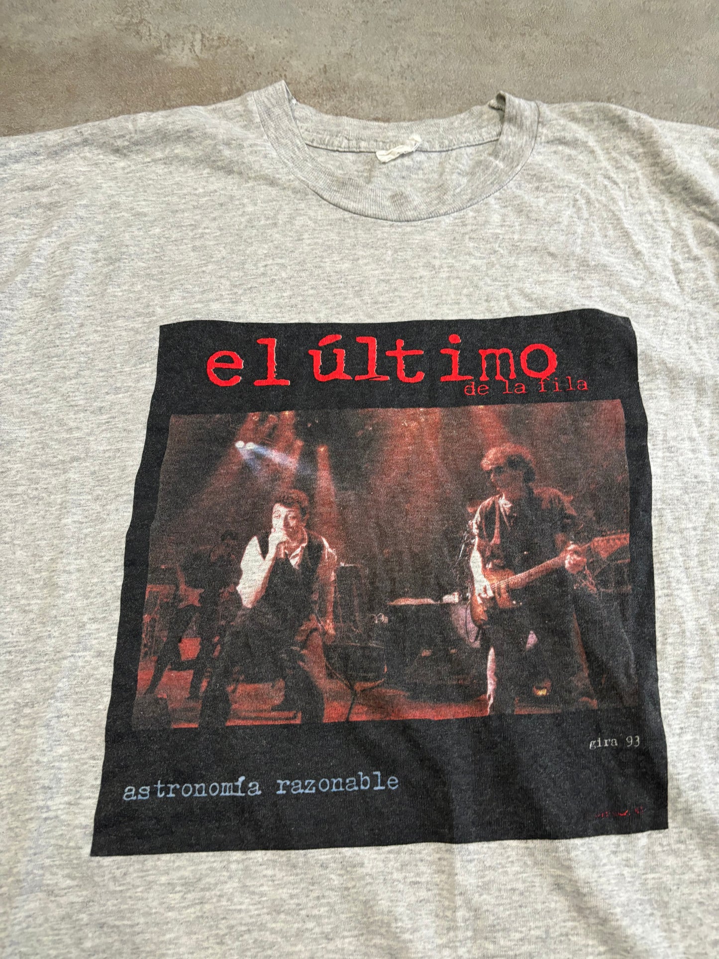 Camiseta El Último de la Fila 1993 Tour Vintage