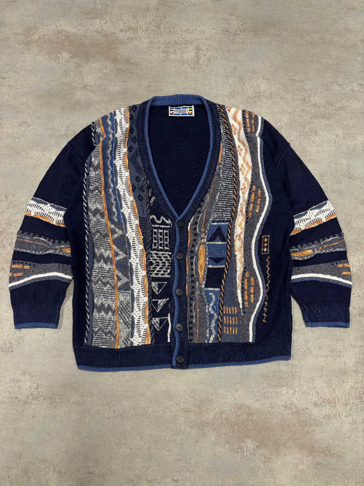 Cárdigan ‘Coogy Style’ Missoni Sport 90s Vintage - L
