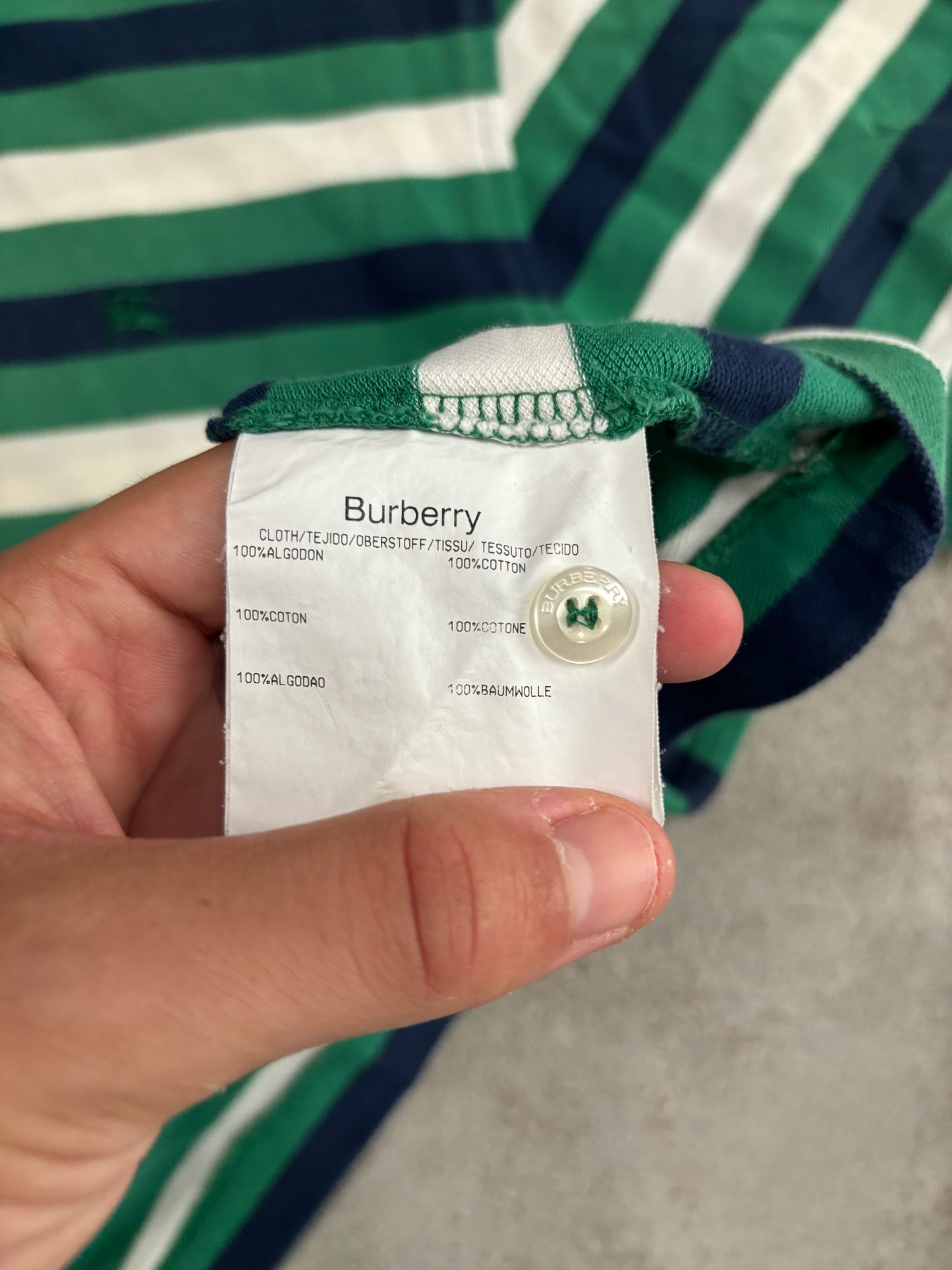 Polo Burberry 00s Vintage - S