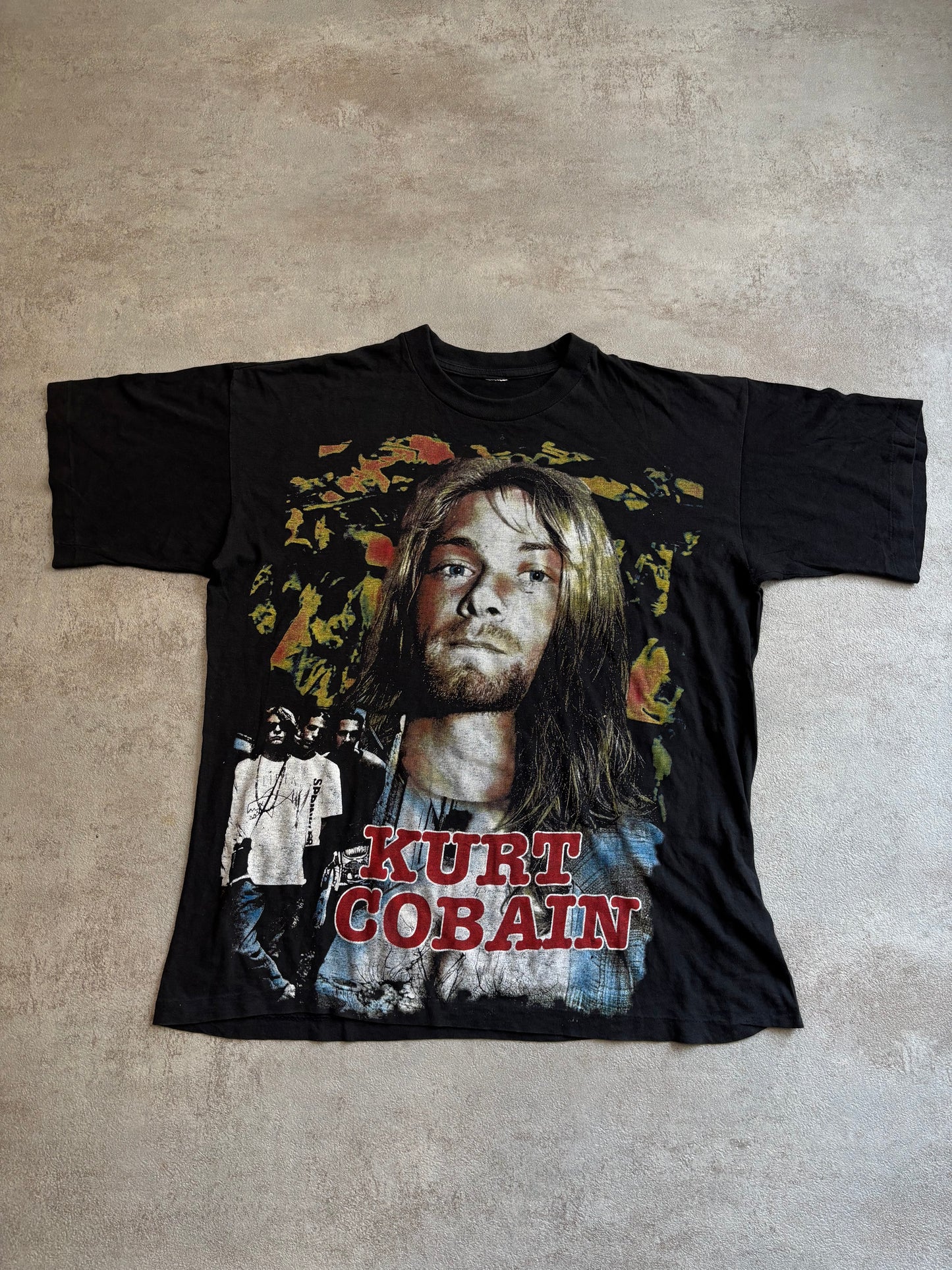 Camiseta Gráfica Kurt Cobain Bootleg Nirvana 90s Vintage - M