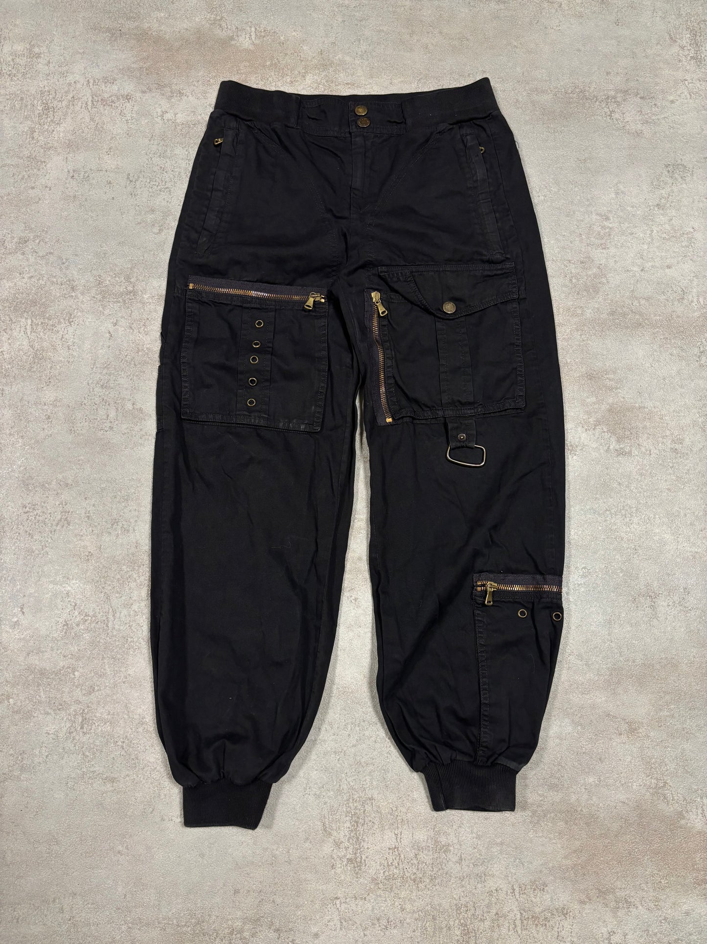 Pantalones Cargo Anchos Dolce & Gabbana 2002 Vintage - M