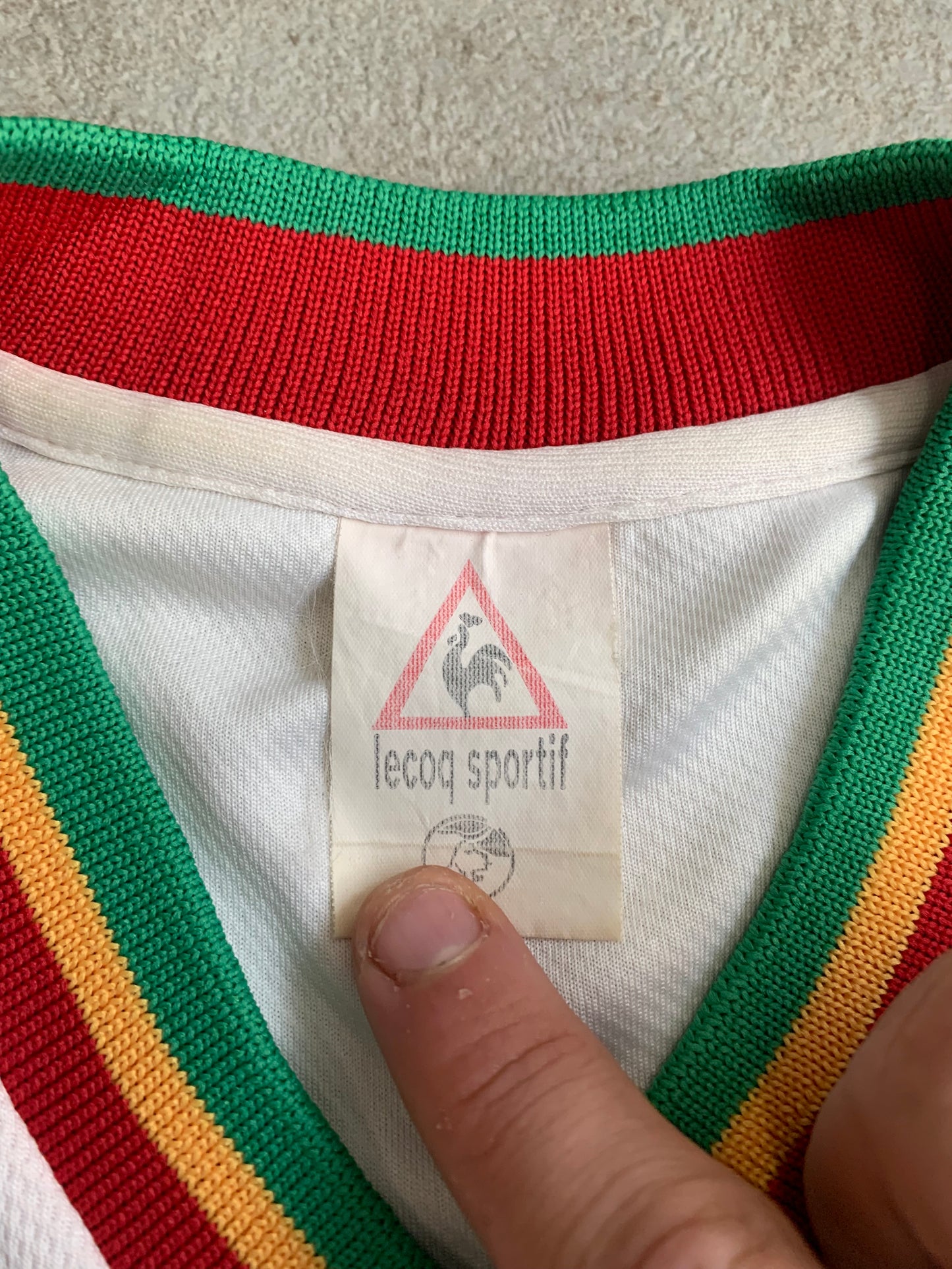 Camiseta Fútbol Vintage Le Coq Sportif Senegal 2002 - L