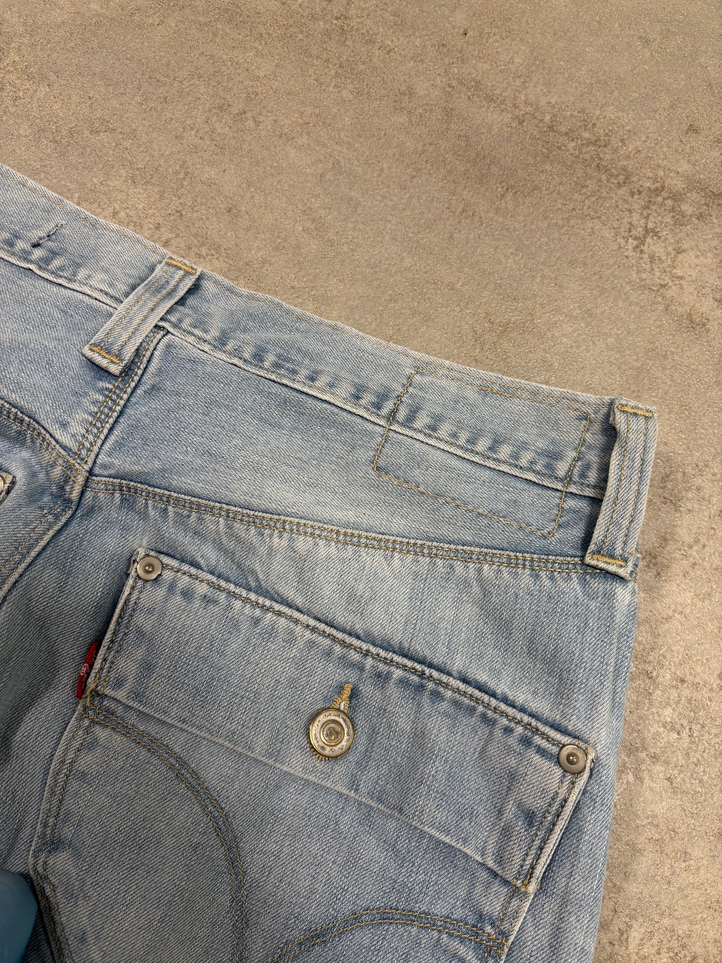 Pantalones Rectos Levi’s Engineered 00s Vintage - S