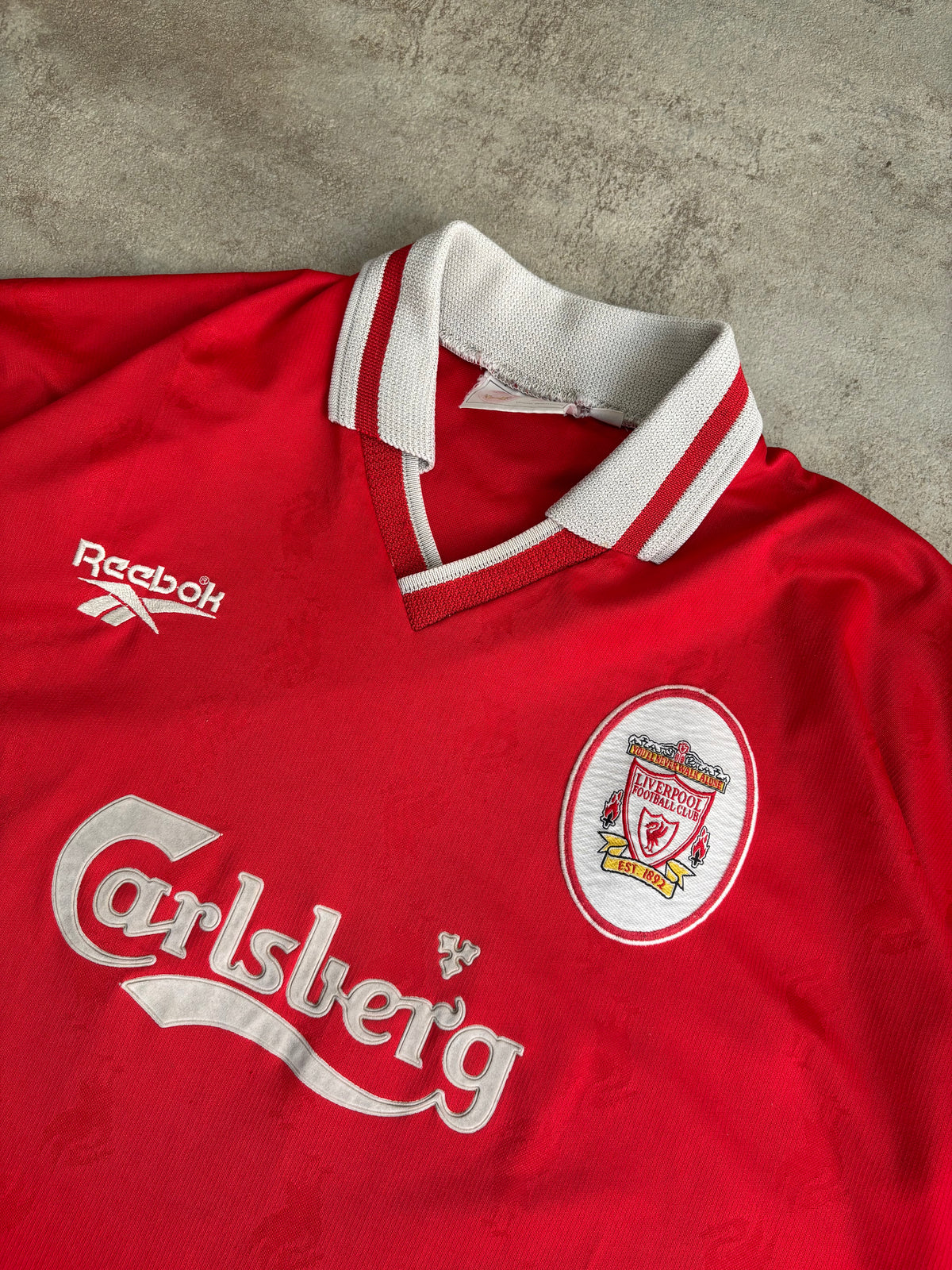 Camiseta Reebok Liverpool 1996/1997 Vintage - XL