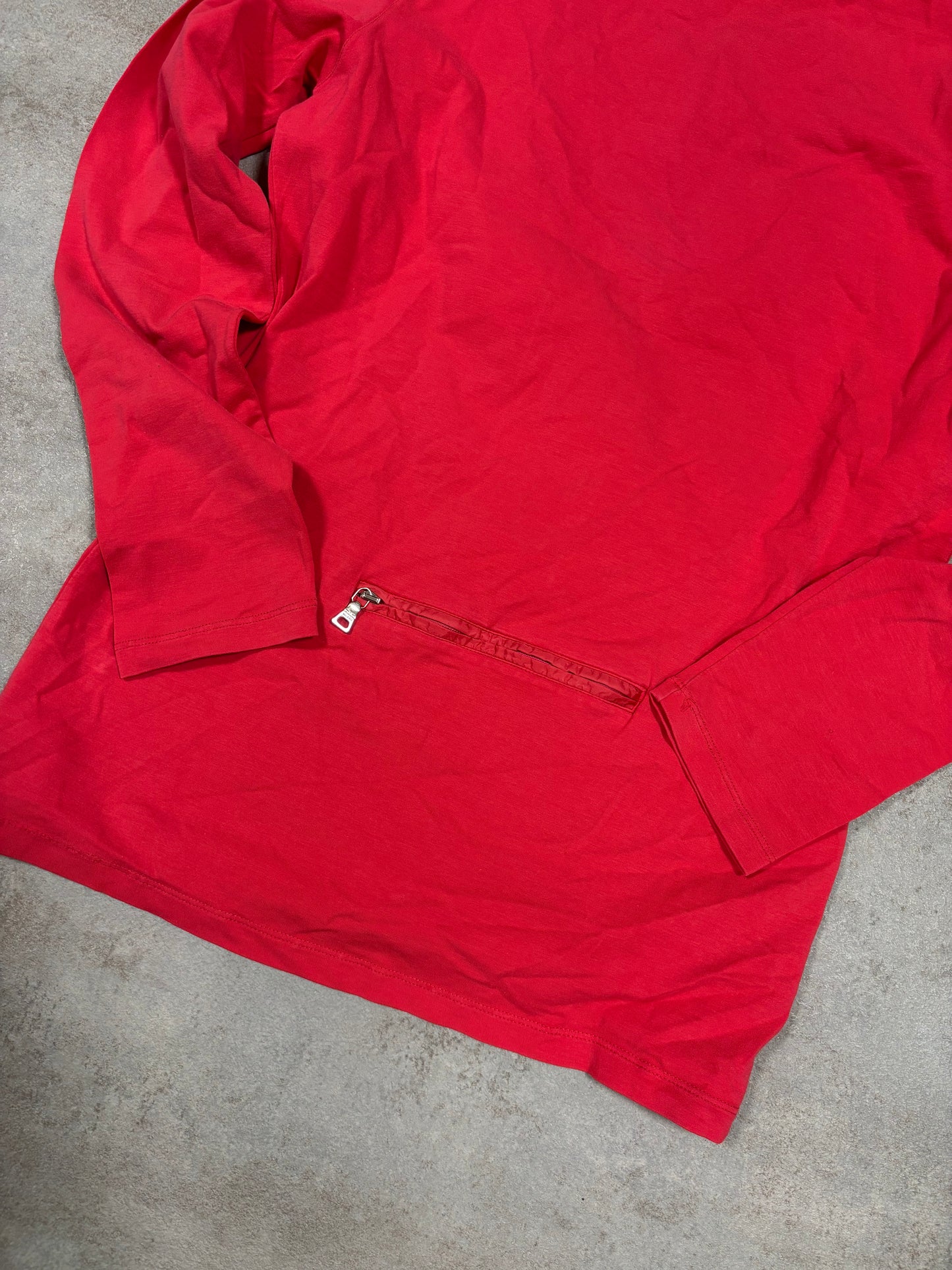 Camiseta Pico Elástica Prada 90s Vintage - L