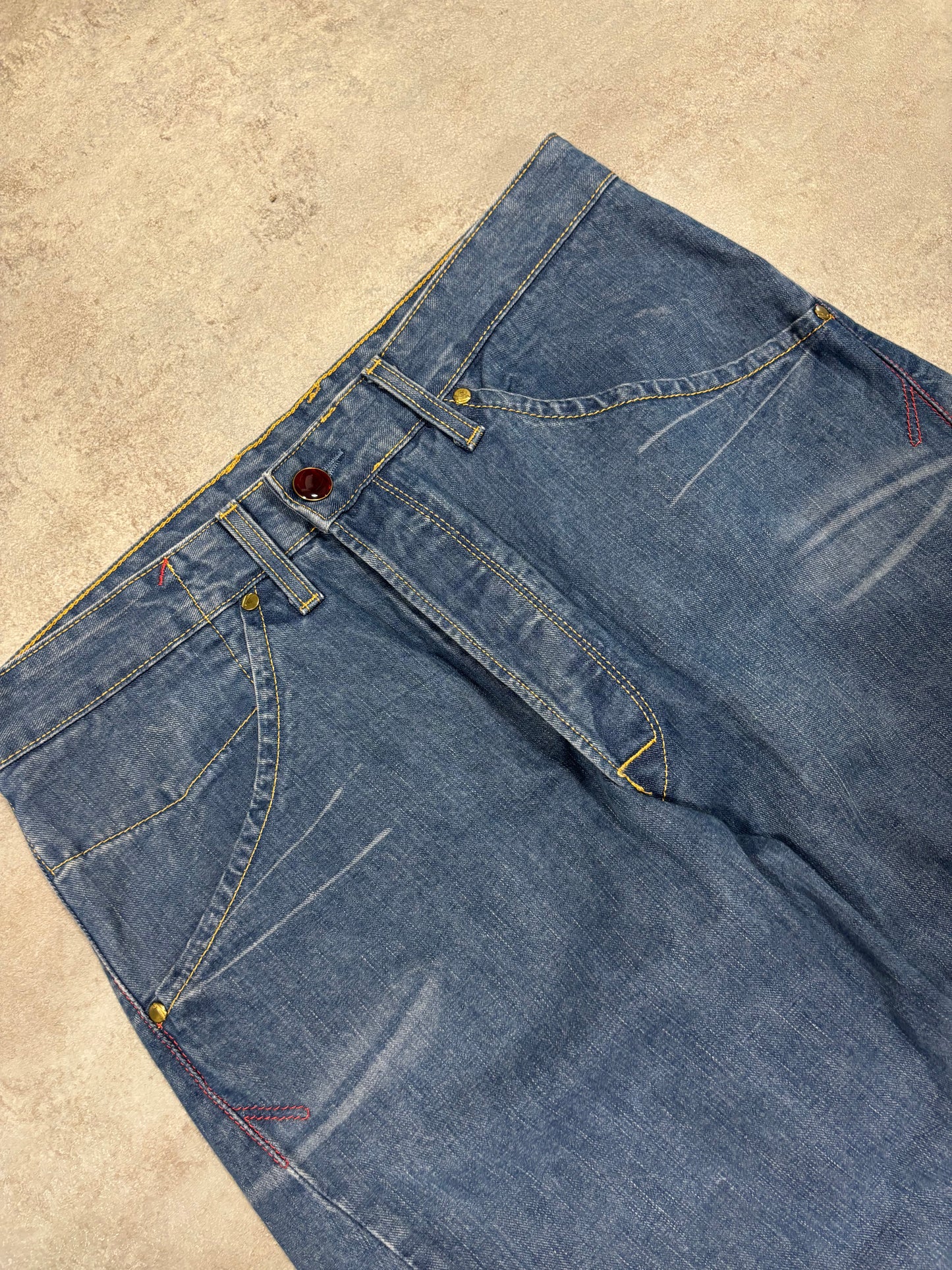 Pantalones Rectos Asimétricos Levi’s Engineered 00s Vintage - L