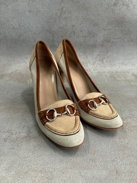 Tacones Ante Gucci 00s Vintage - 38,5